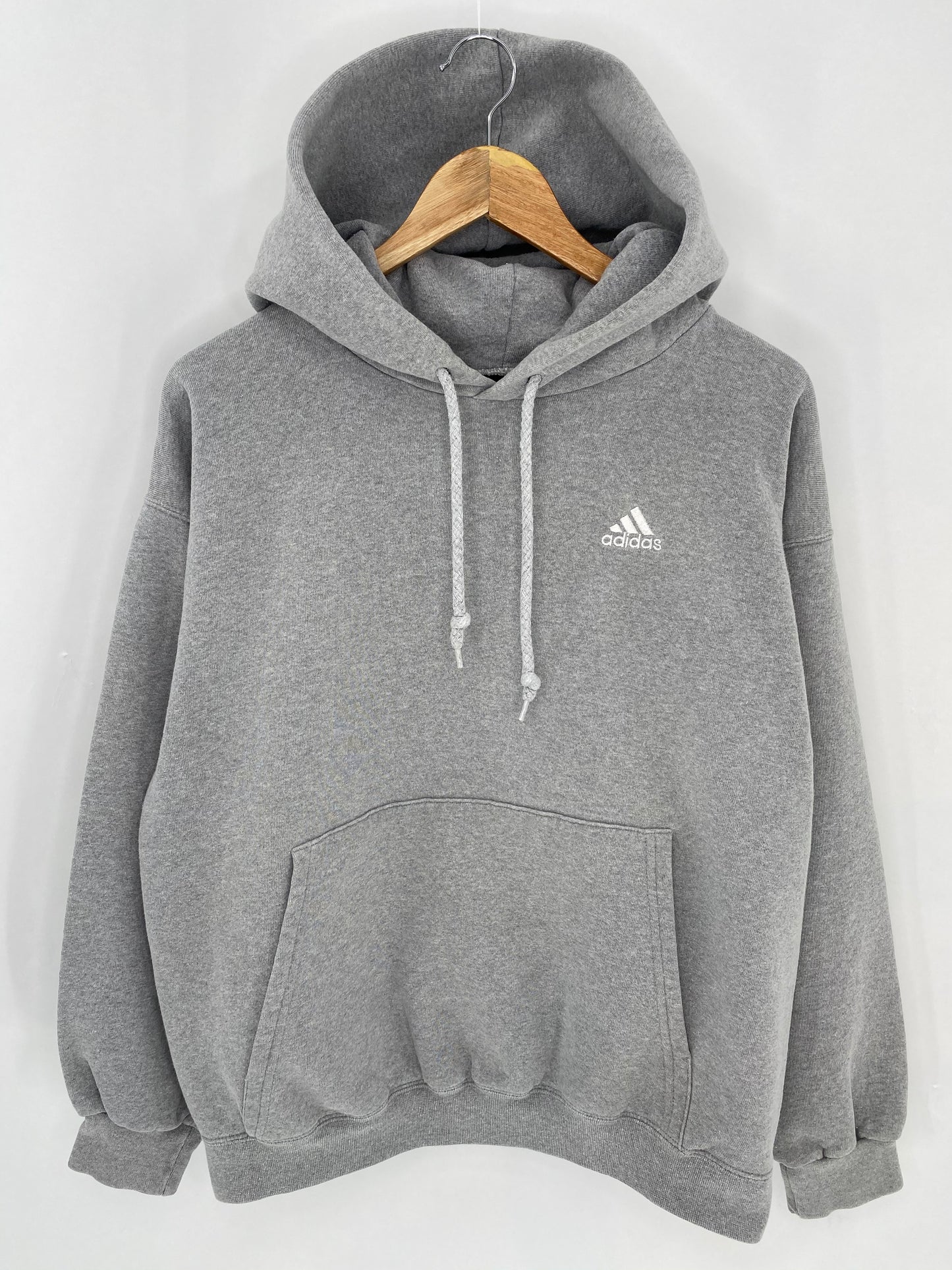 90’s ADIDAS Made in USA Size S Vintage Hoodie Sweat-Shirt / 6976