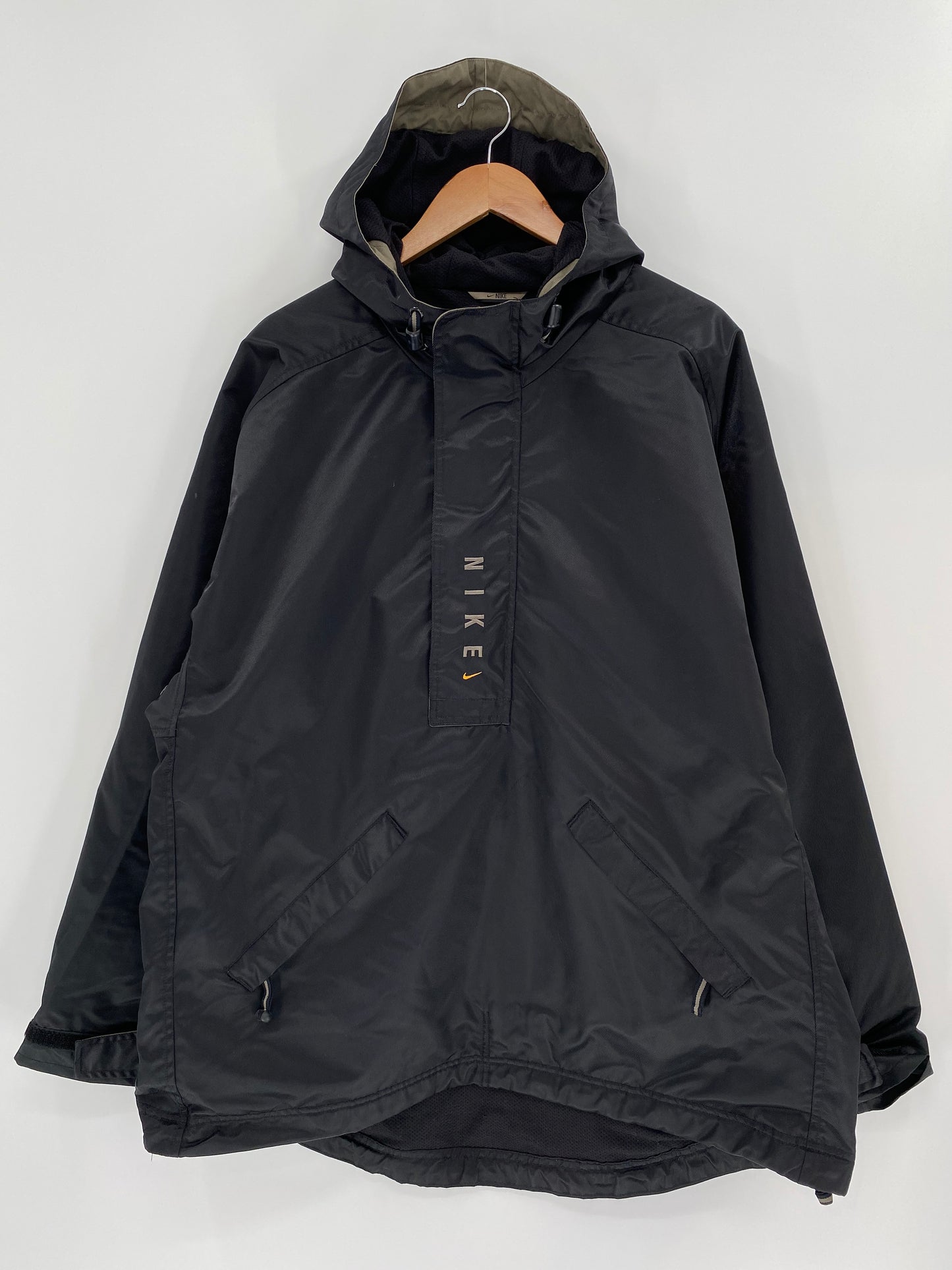 00’ NIKE Size L Vintage Half zip Nylon Jacket / K344