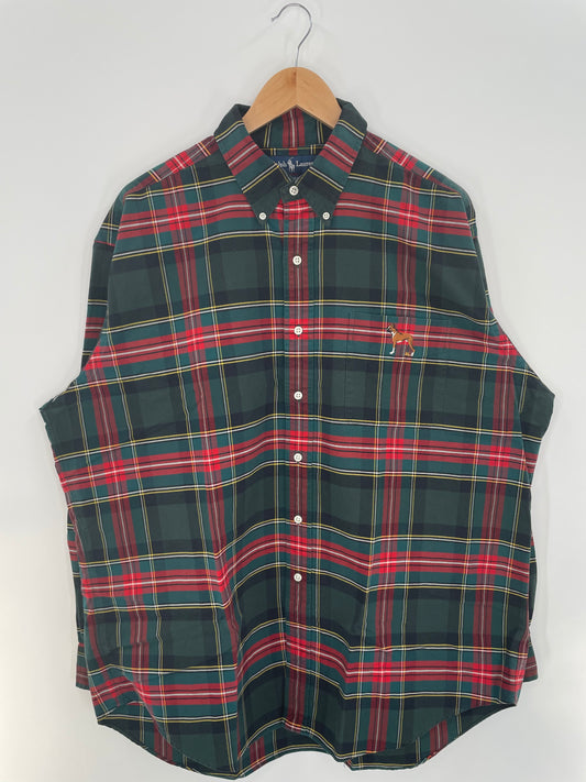 90’s POLO RALPH LAUREN Size XL Vintage Shirt /K2814