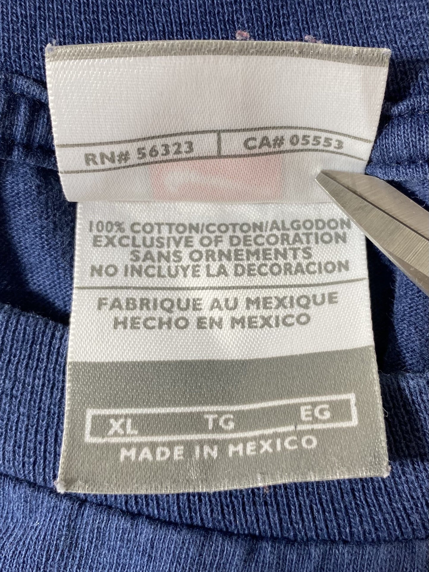 90’s NIKE MICHIGAN Size XL Vintage College T-shirt / K6461