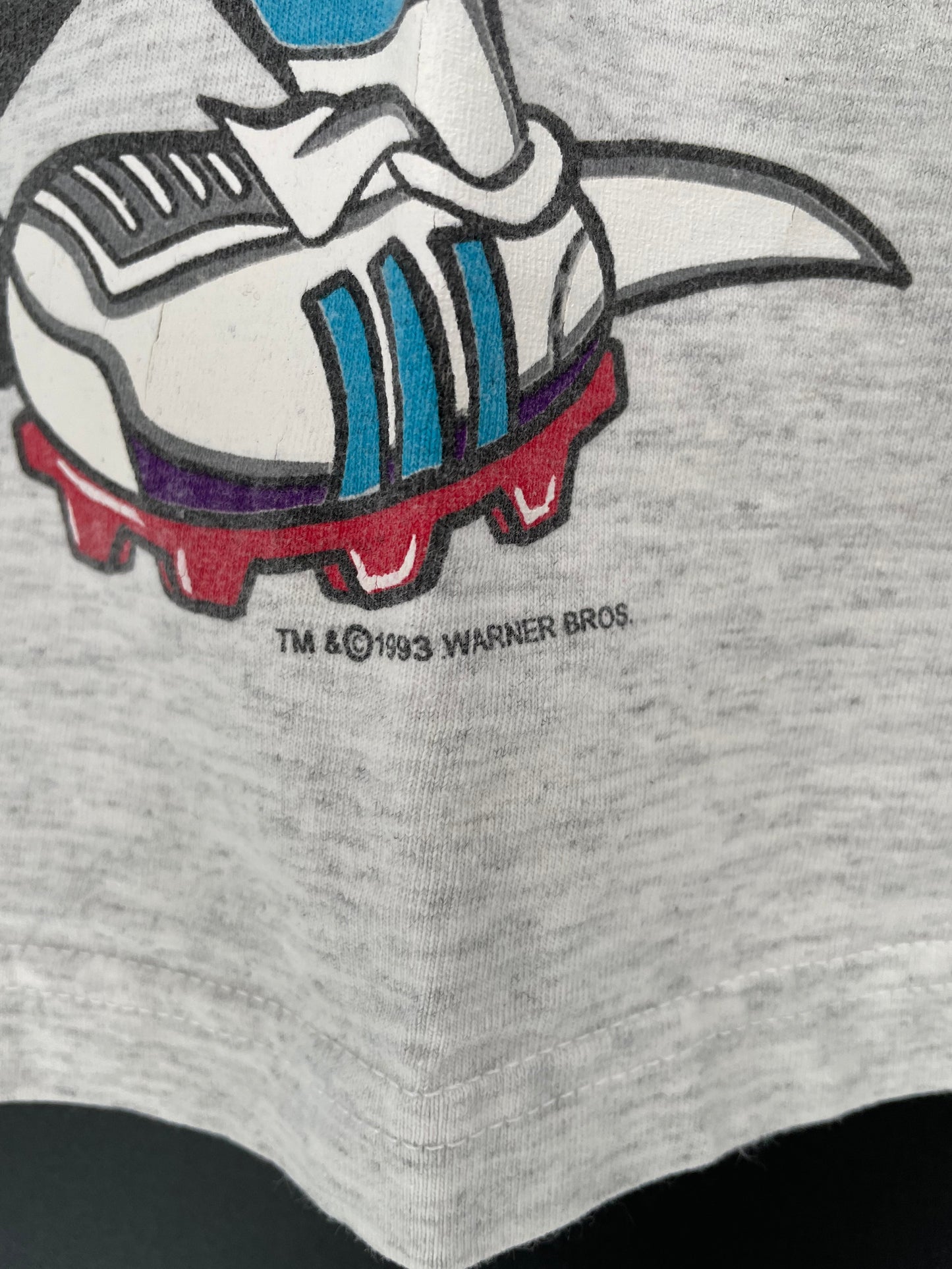 1993 LOONEY TUNES Made in USA Size Approx. M Vintage Long Sleeve T-Shirt / K8783