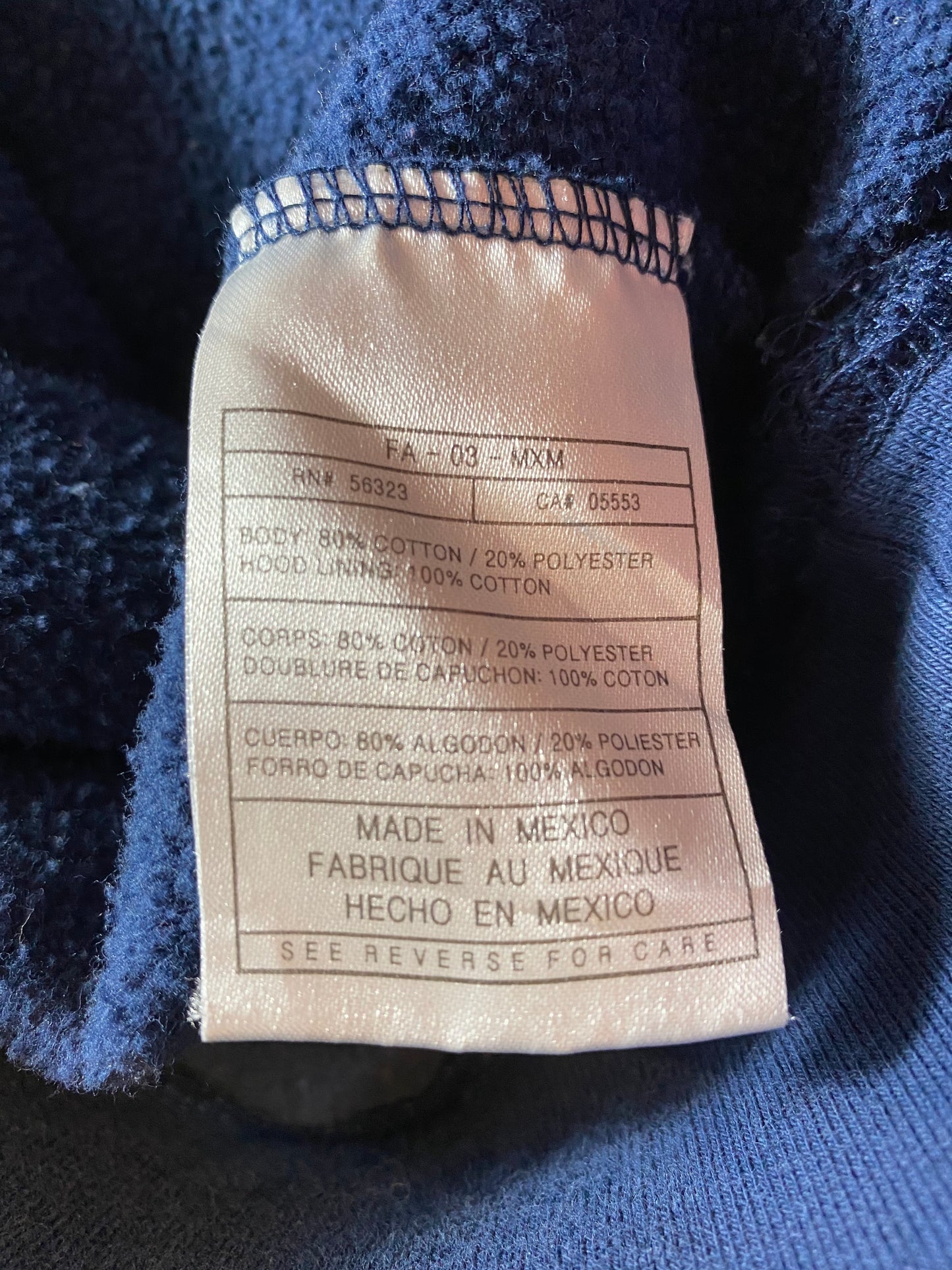 90’s NIKE Size No Tag (Approx. XL-XXL) Vintage Hoodie Sweat-Shirt / 7408