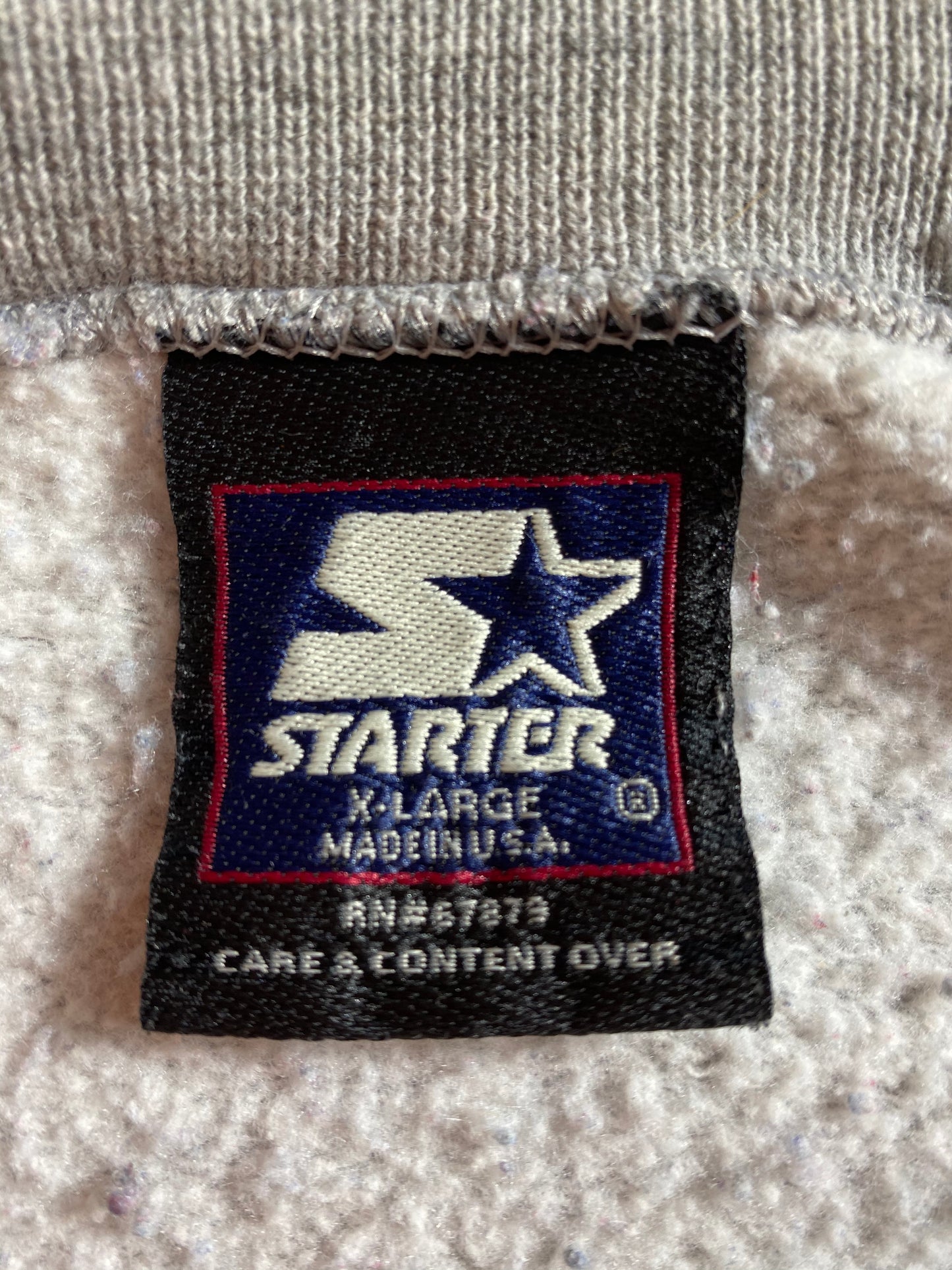 1998 STARTER NBA Champion CHICAGO BULLS Made in USA Size XL Vintage Sweat-shirt / 7771