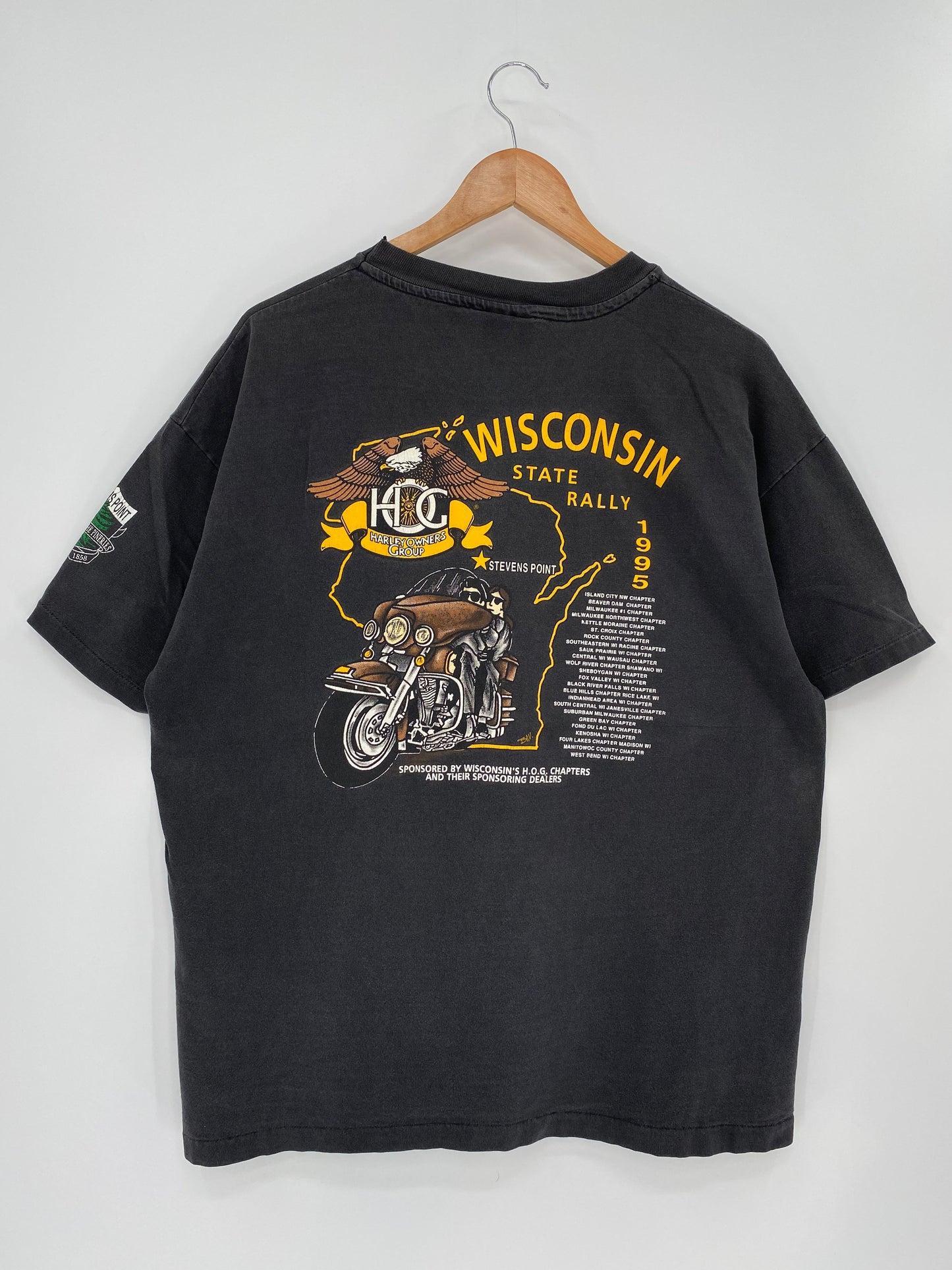 90’s HARLEY DAVIDSON Made in USA Size XL Vintage T-Shirt / A889