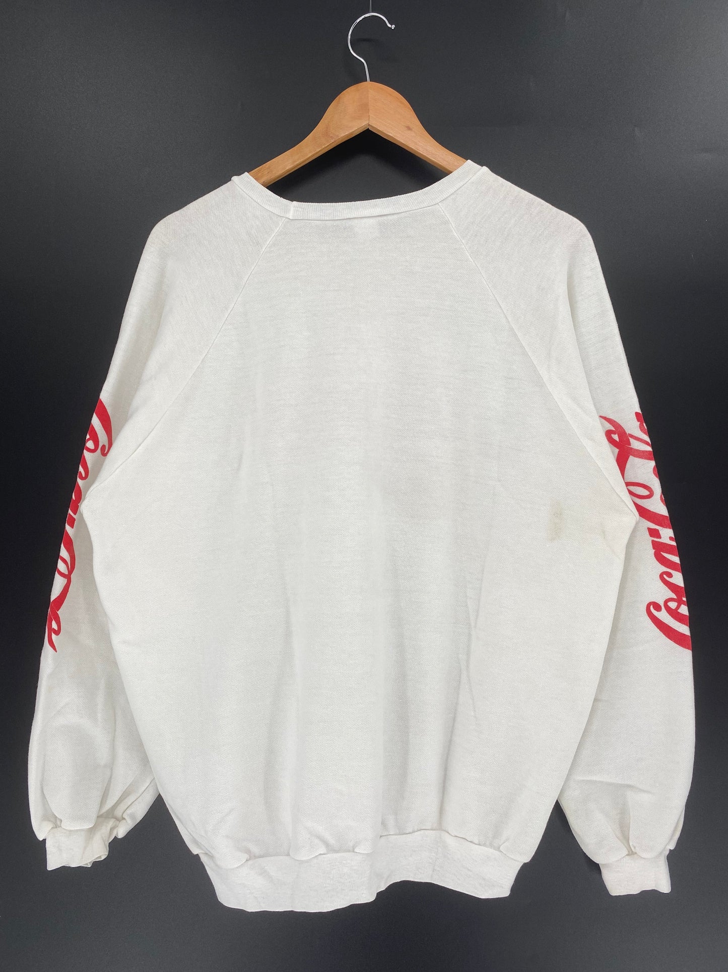 80's COCA-COLA Made in USA Size XL Vintage Sweat-Shirt / E3498S