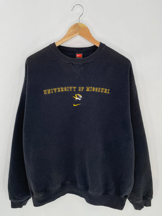 90’s NIKE UNIVERSITY OF MISSOURI Size L Vintage Sweat-Shirt / 6960