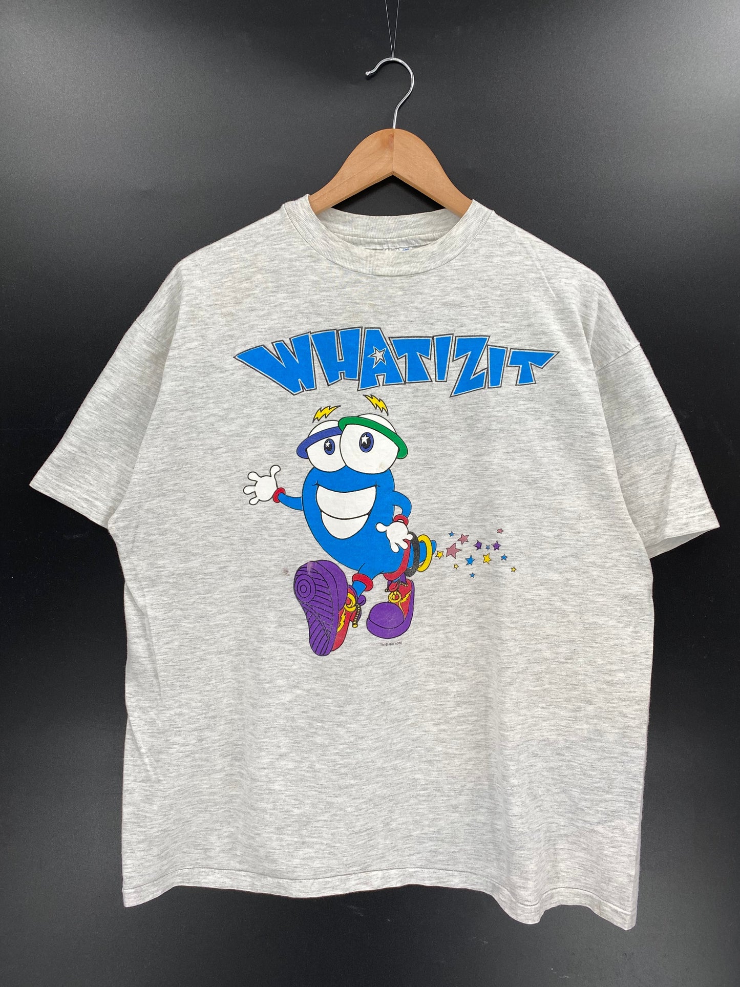 1992 WHATIZIT Made in USA Size XL Vintage T-Shirt / A9233
