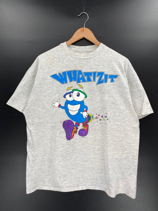 1992 WHATIZIT Made in USA Size XL Vintage T-Shirt / A9233
