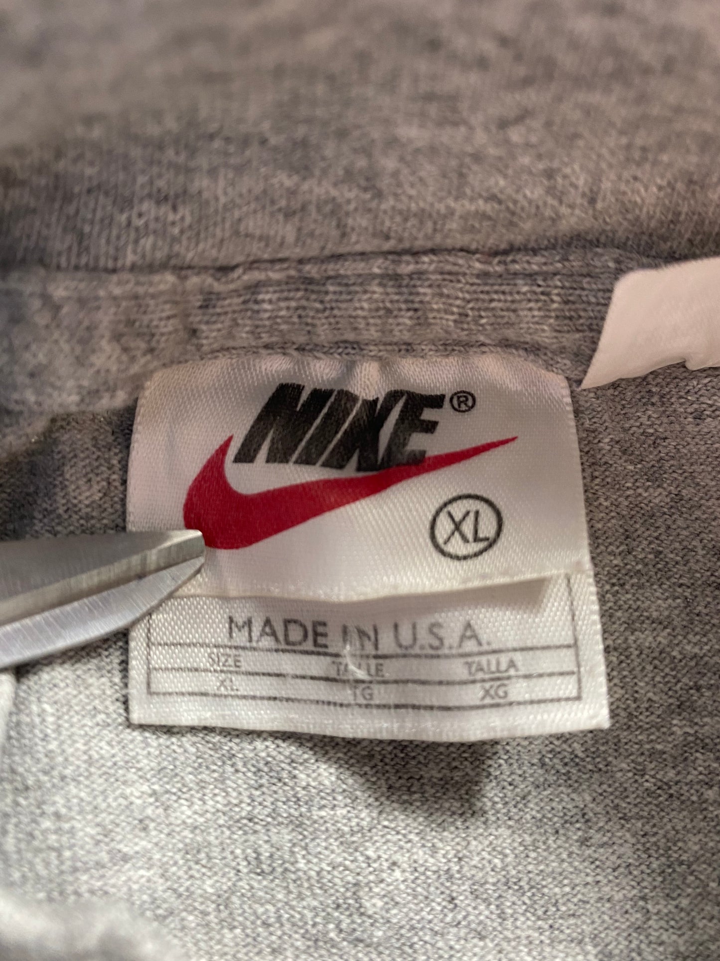 90’s NIKE Made in USA Size XL Vintage Long sleeve T-shirt / k950