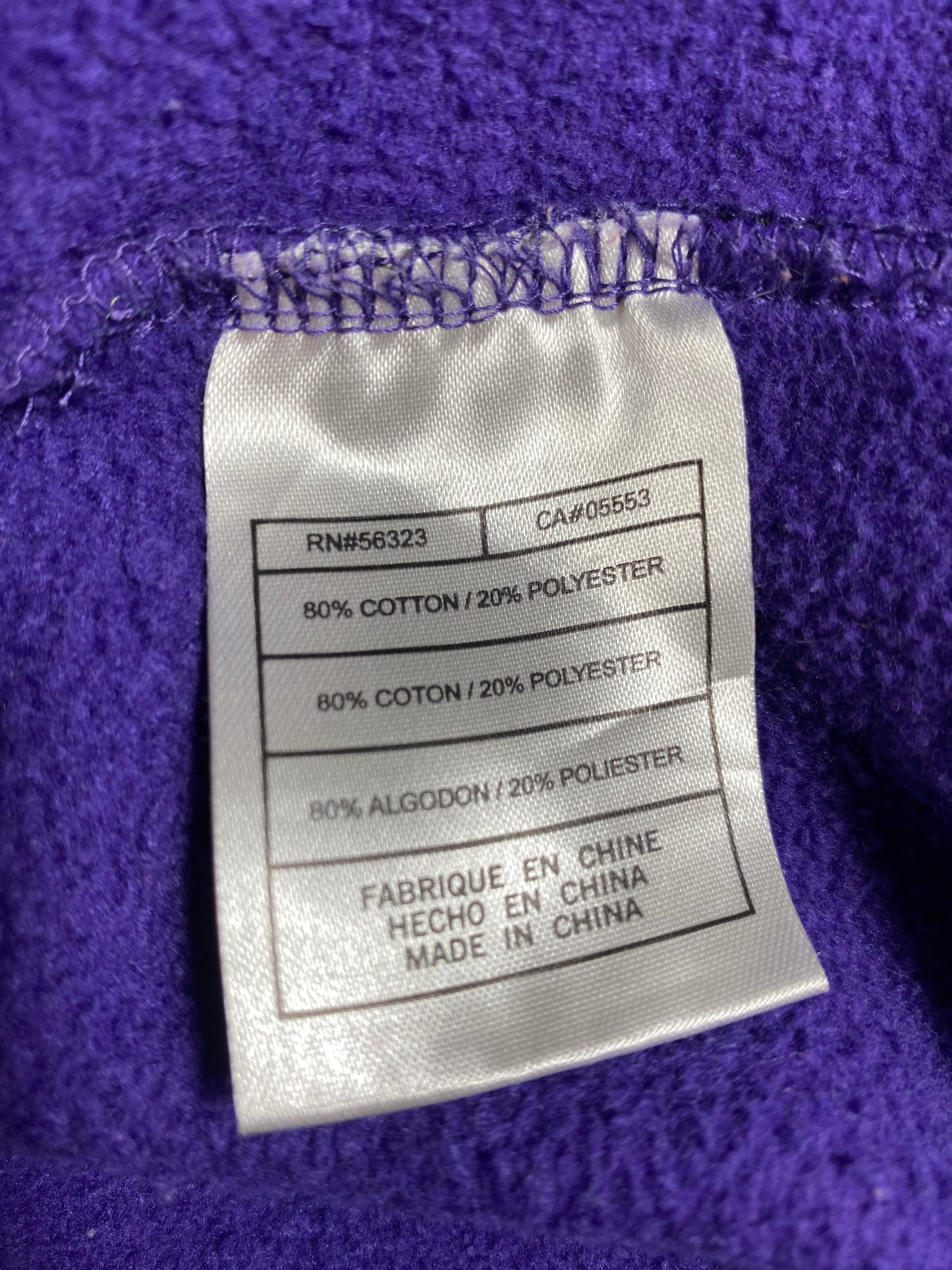 00’ NIKE KANSAS STATE Size L Vintage Hoodie Sweat-Shirts / K332