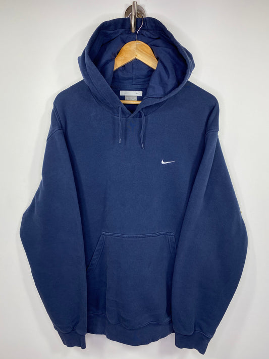 00’ NIKE Mini Swoosh Size XL Vintage Hoodie Sweat-Shirt / 5269