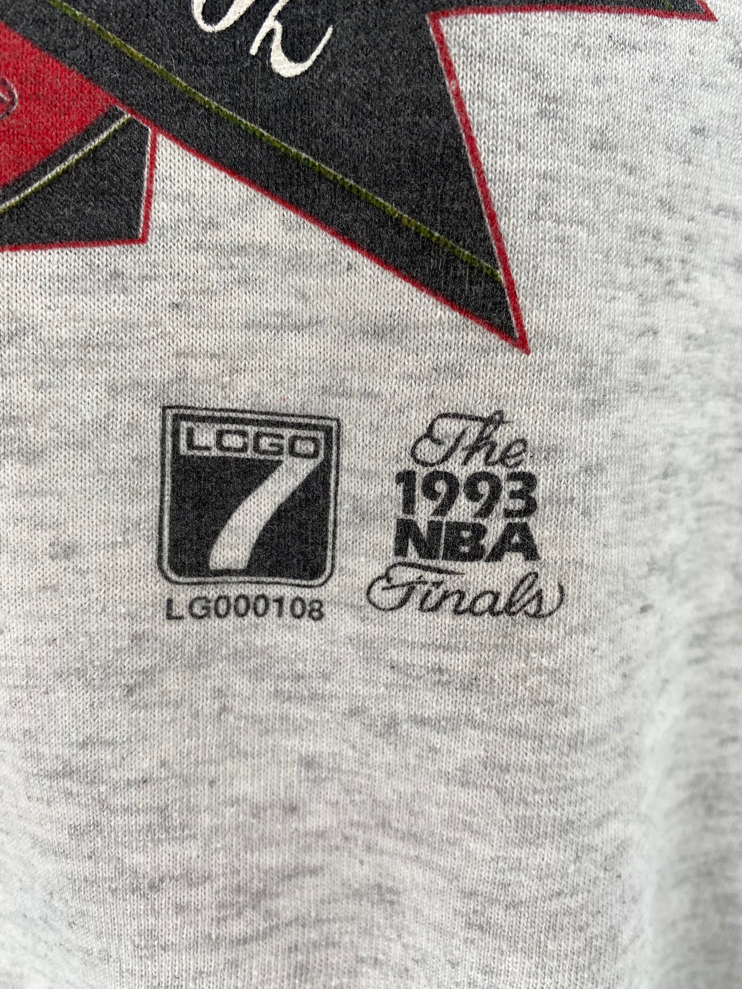 1993’ CHICAGO BULLS SIZE XL VINTAGE NBA T- SHIRT / K1262