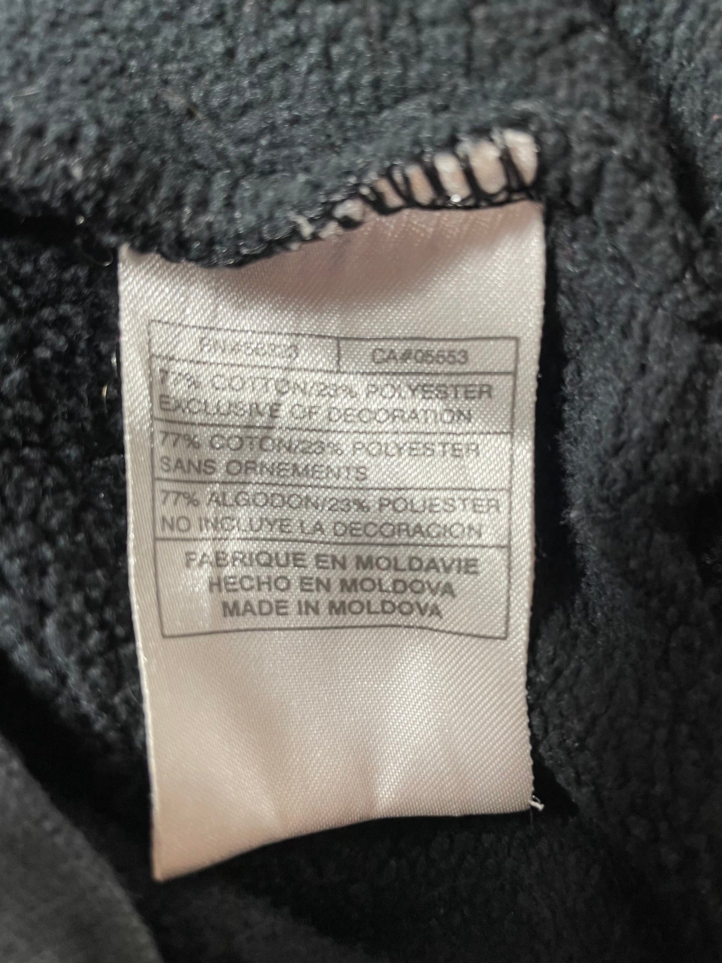 00’ NIKE MINI SWOOSH Size M Hoodie Sweat-Shirt / K3585