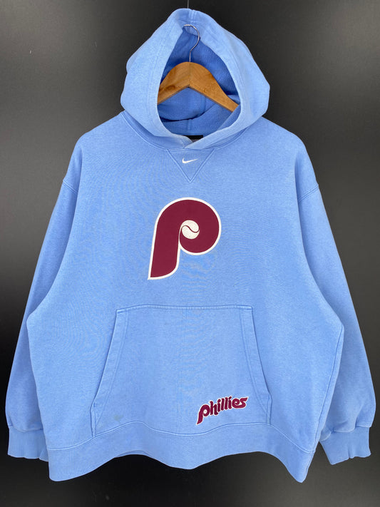00’ NIKE PHILLIES Size M Vintage Sweat-Shirts / K917