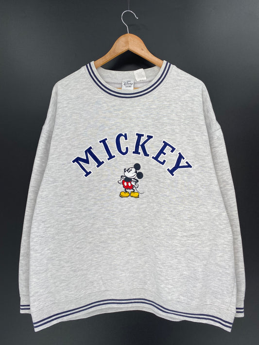 00’ DISNEY MICKEY Size Approx. XL Vintage Sweat-shirt / A7104