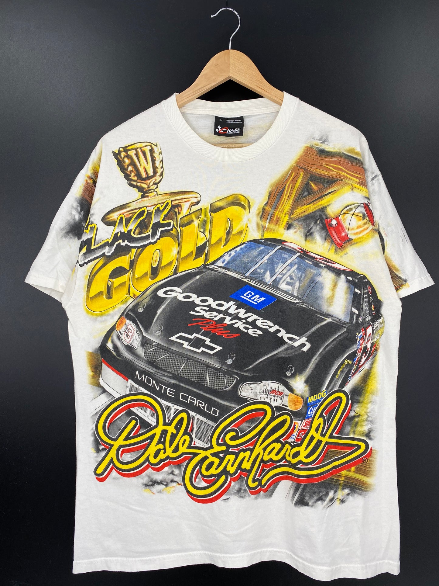 Vintage DALE EARNHARDT Size M Racing T-Shirt / K1581