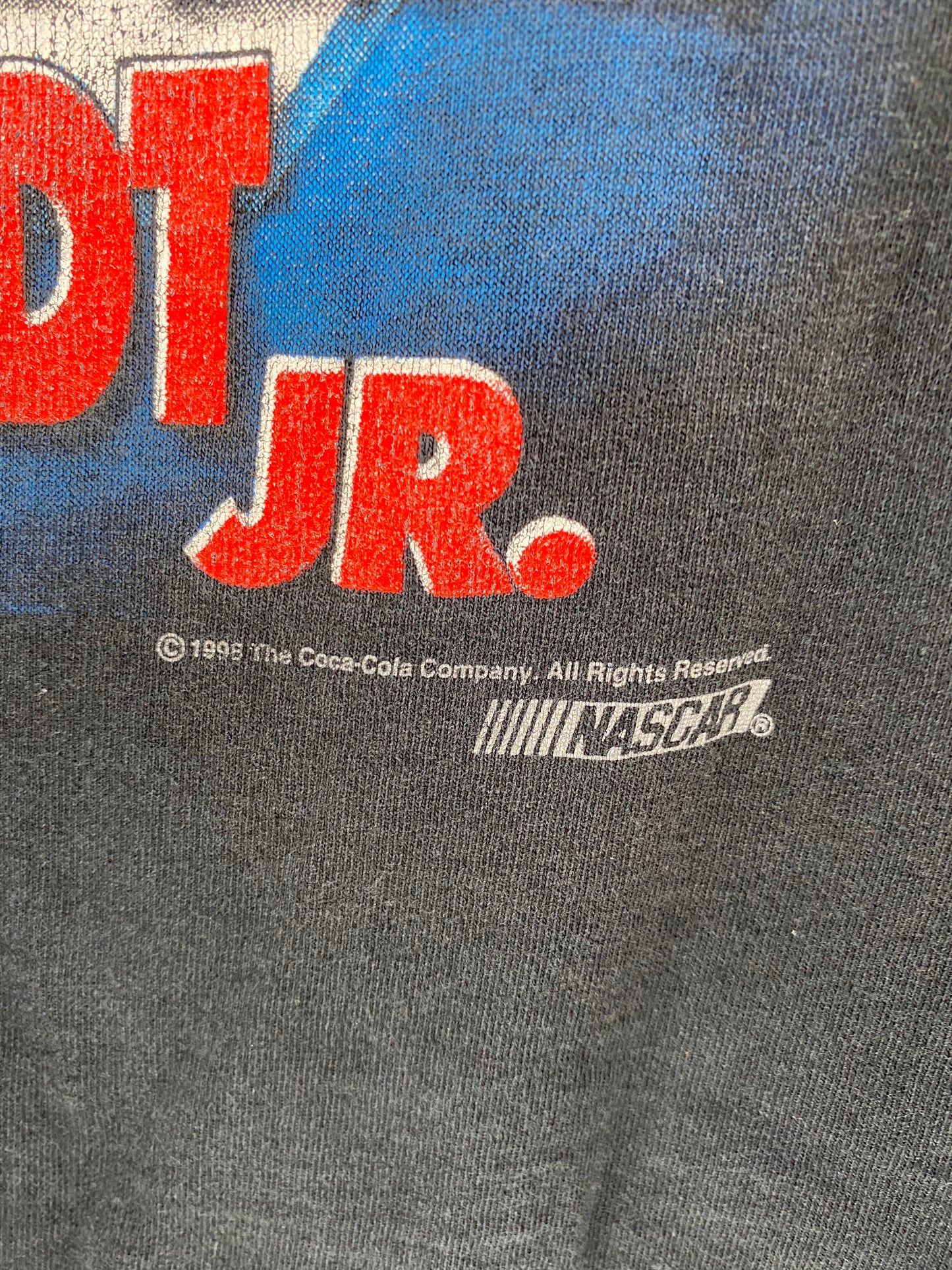 1995' NASCAR DALE EARNHARDT x COCA COLA Size XL Vintage Racing T-shirt / k1799
