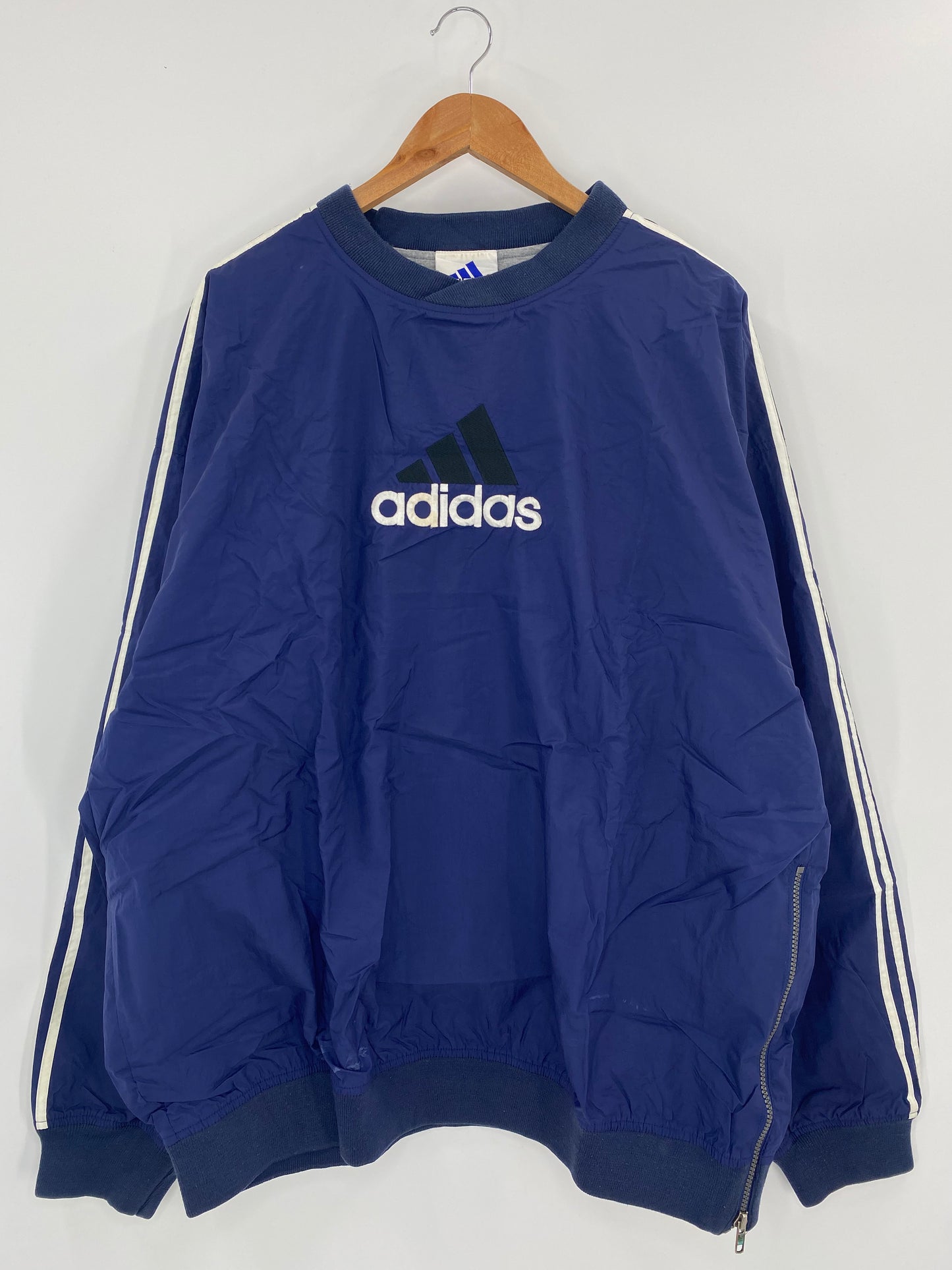 90’s ADIDAS Size XL Nylon-Pullover Jacket / K4066