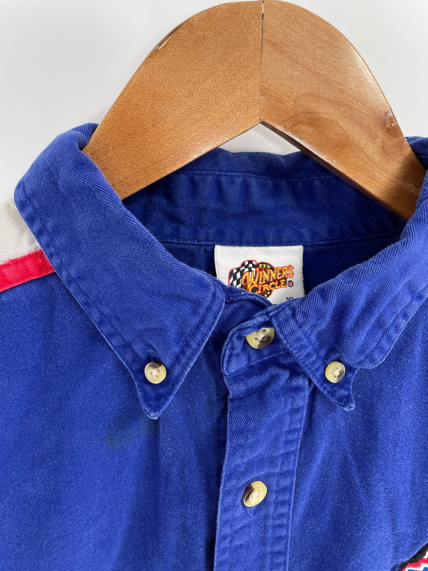 .Vintage LOWE'S RACING TEAM JIMMIE JOHNSON Size XL Racing Button down Shirt / E3601B