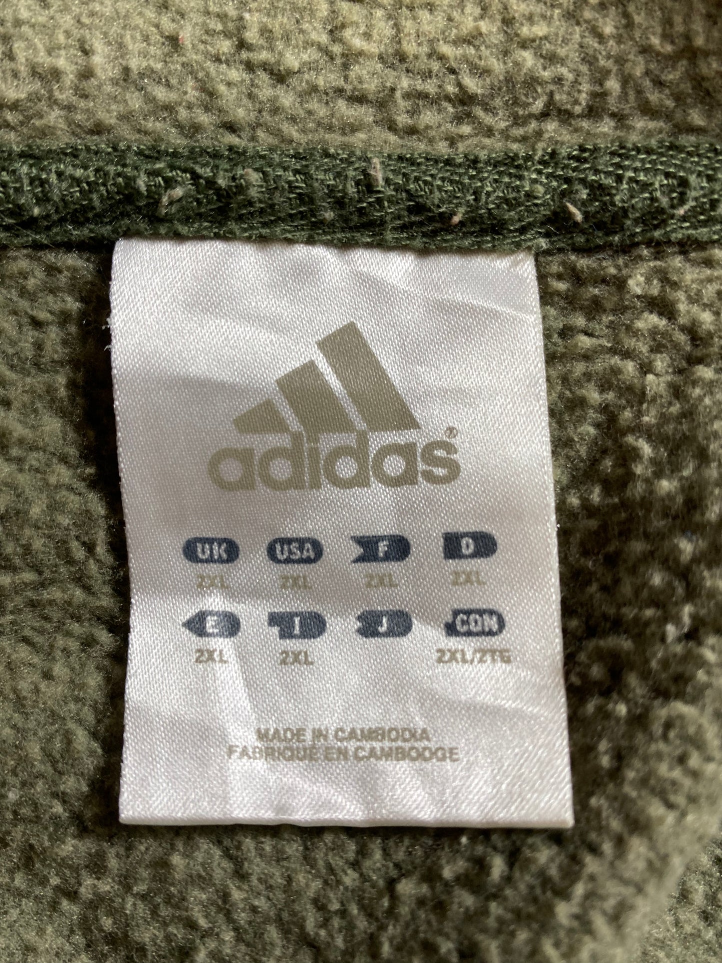 00' ADIDAS Size XXL Vintage Hoodie Sweat-shirt / K4041
