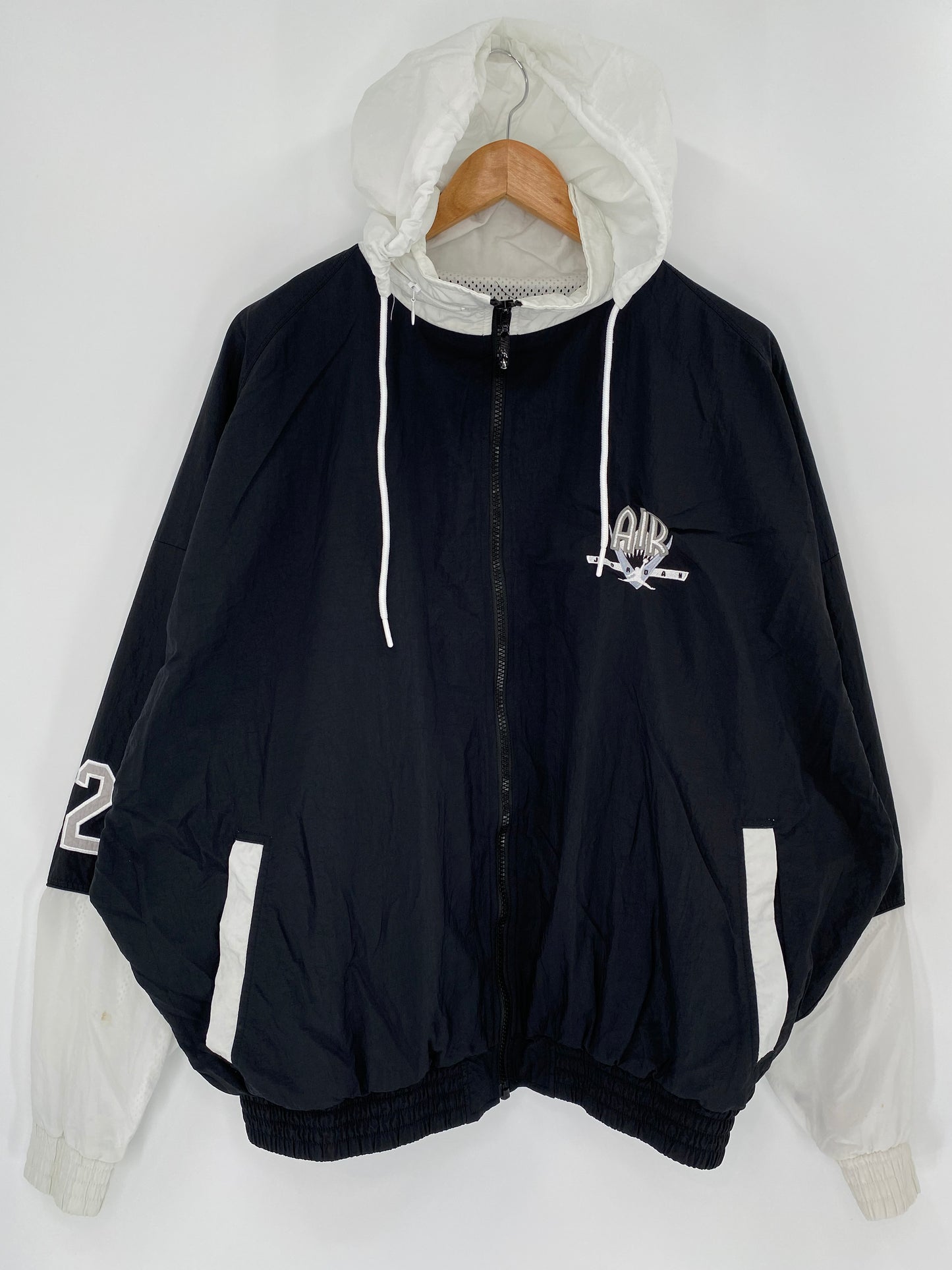 Vintage Nike JORDAN Size XL Nylon-Jacket/ k524