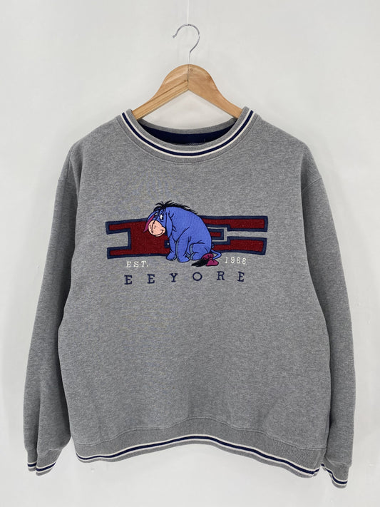 00’ Disney EEYORE Size M Vintage Sweat-shirt / k5416