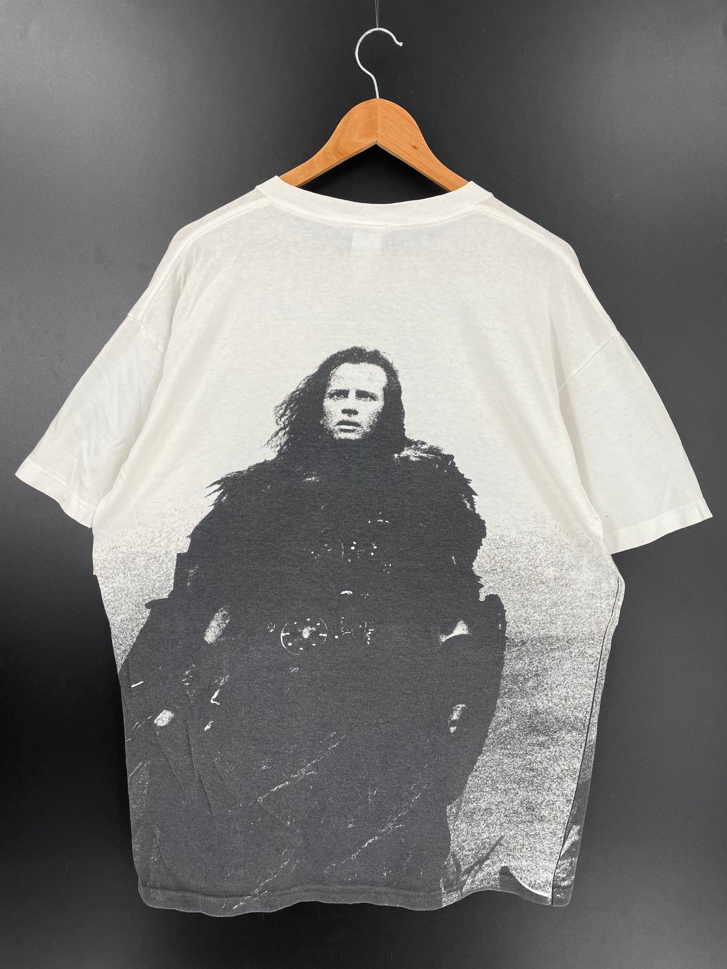 .1986 HIGHLANDER Made in USA Size XL Vintage Movie T-Shirt / E5249T