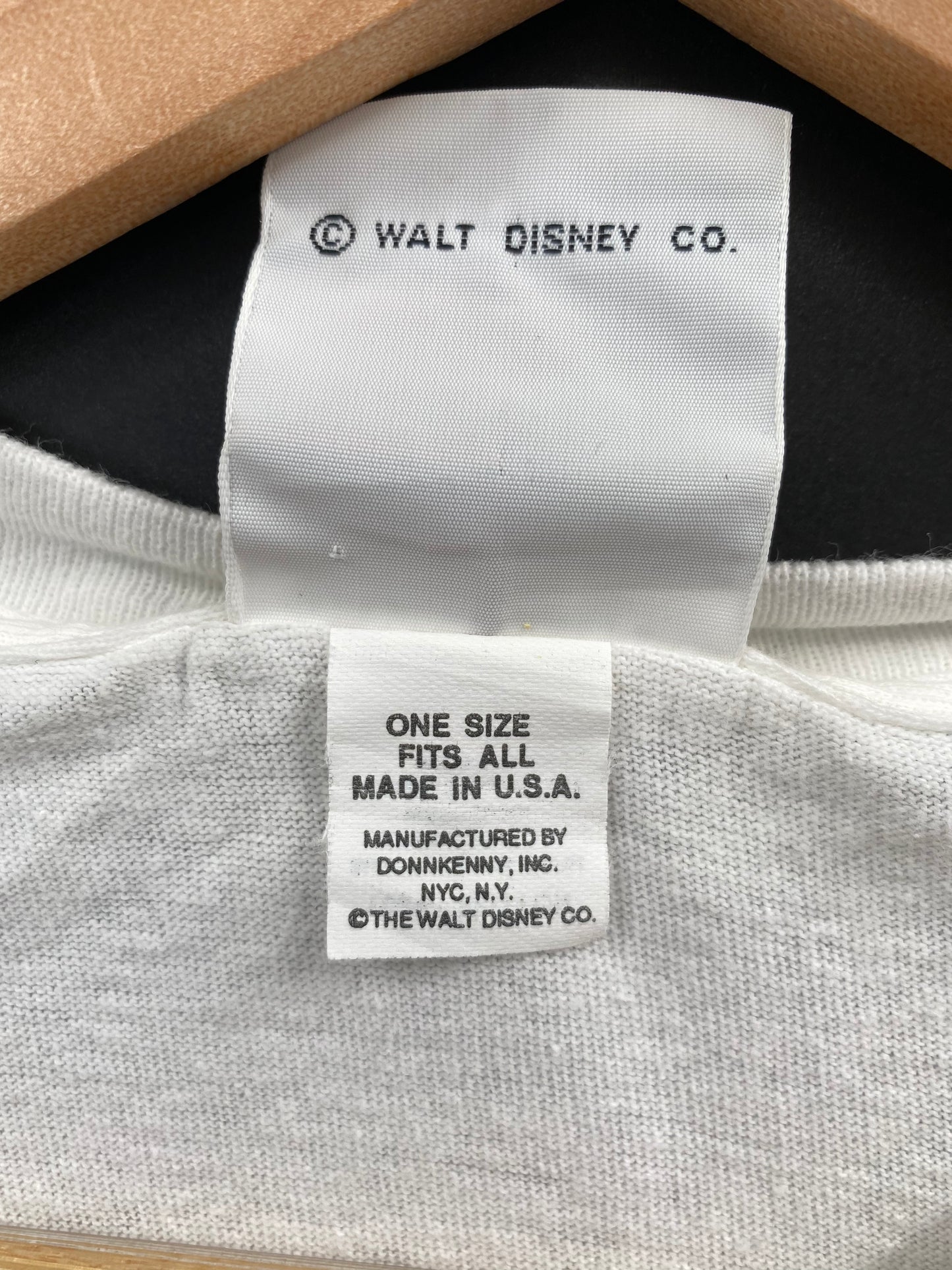 90’s DISNEY MICKEY Made in USA Approx. Size XL Vintage T-shirt / K4074