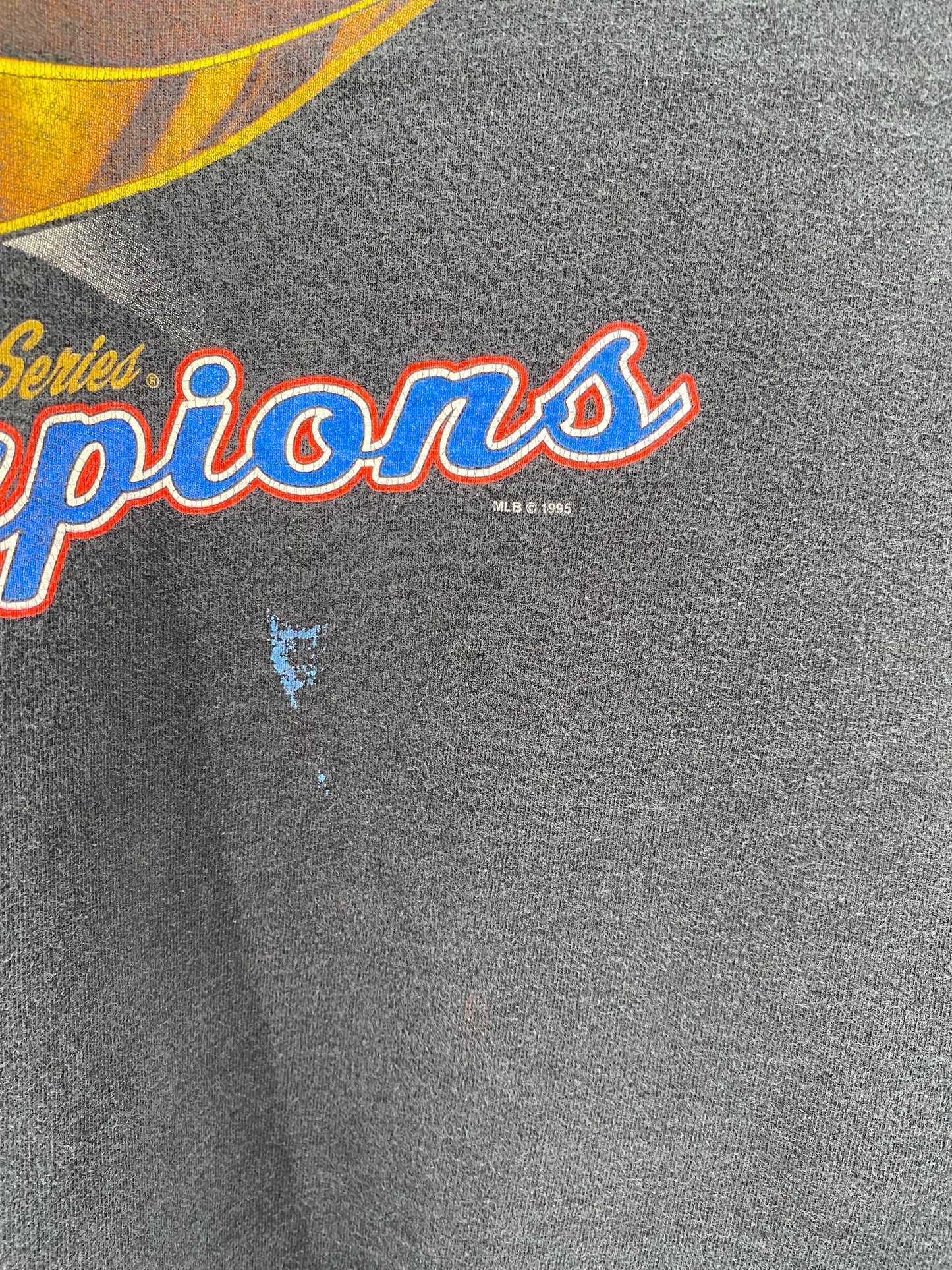 1995' ATLANTA BRAVES Made in USA Size XL Vintage NBA T- SHIRT / K1266