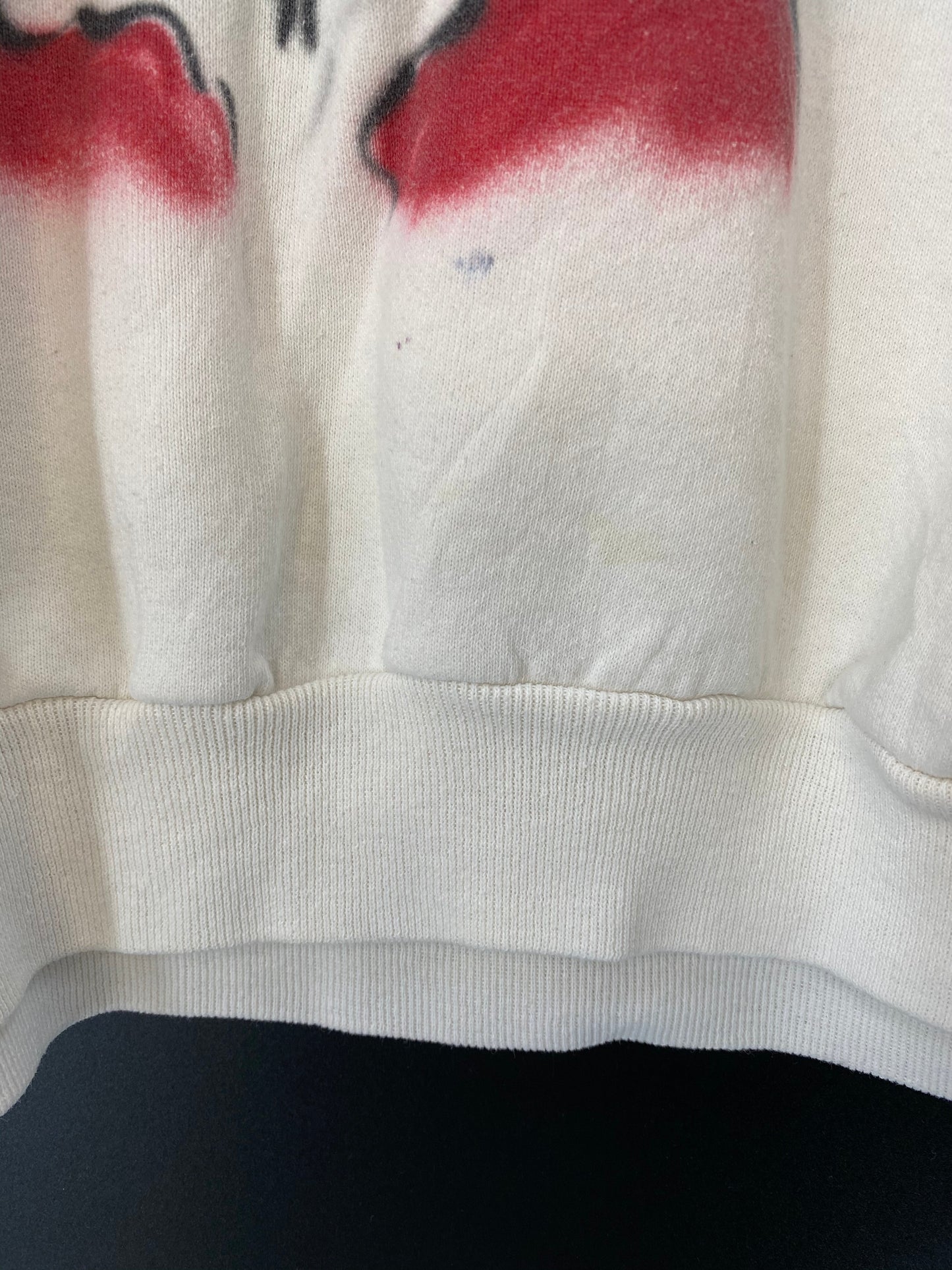 90’s Grinch Hand Painted Made in USA Size L Vintage Sweat-shirt / K7911