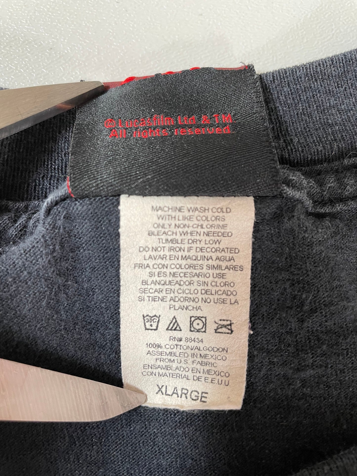 90’s STAR WARS DRTH MAUL Size XL Vintage T-Shirts / 9703