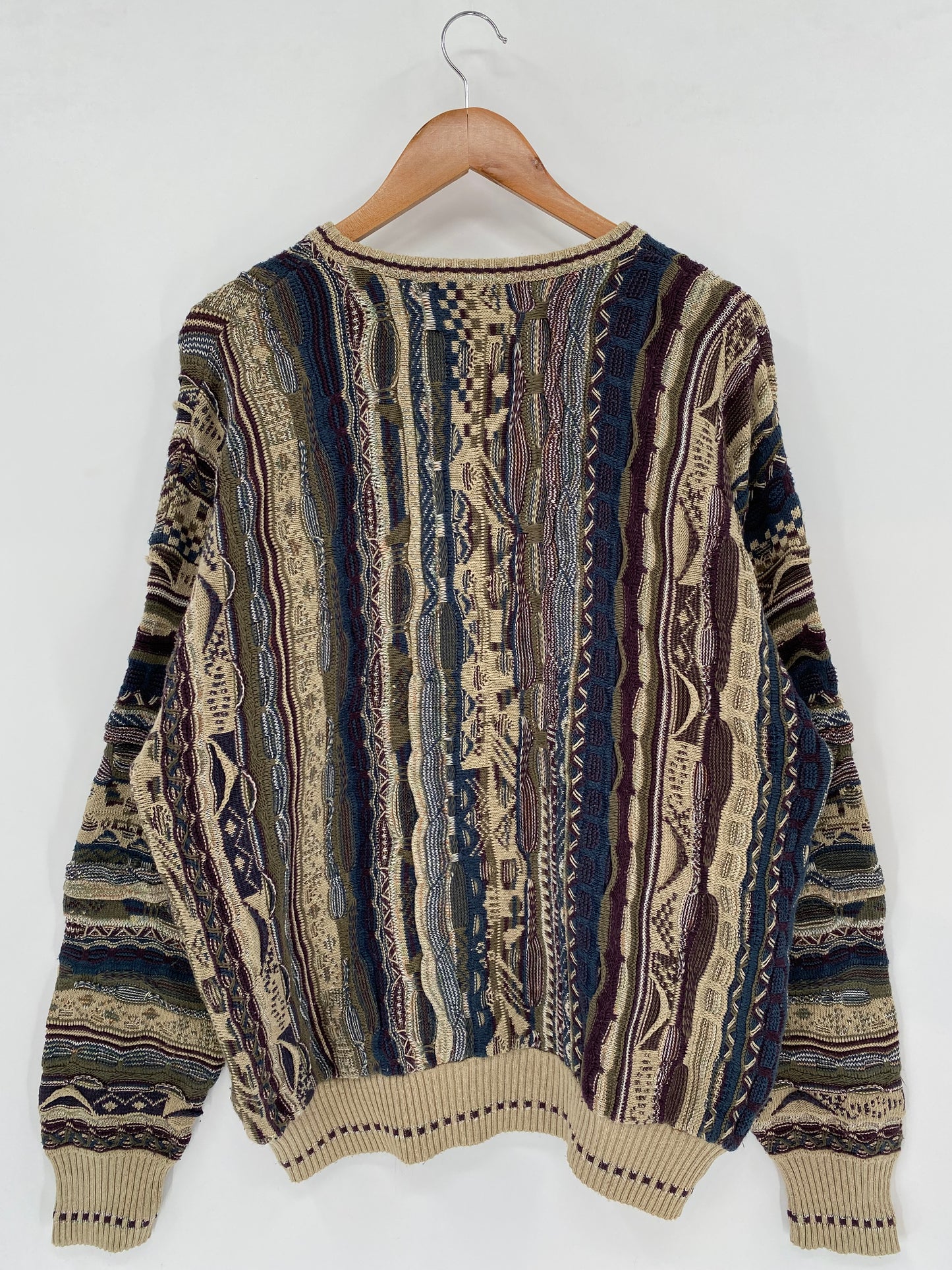 Vintage 3D COOGI- Style Size L Knit Sweater / K1685