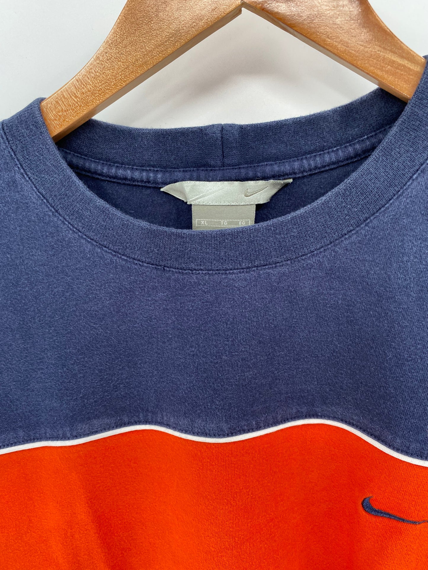 00' NIKE MINI SWOOSH Size XL Vintage T-Shirt / A3291