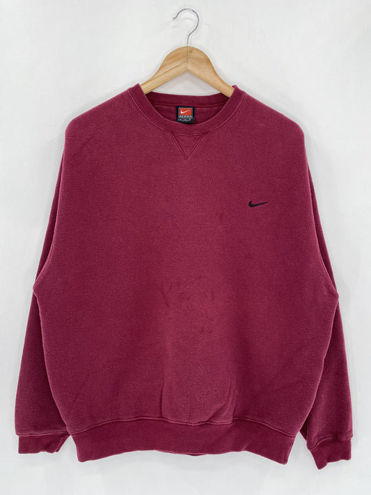 90’s NIKE Mini Swoosh Size M Vintage Sweat-Shirt / k4629