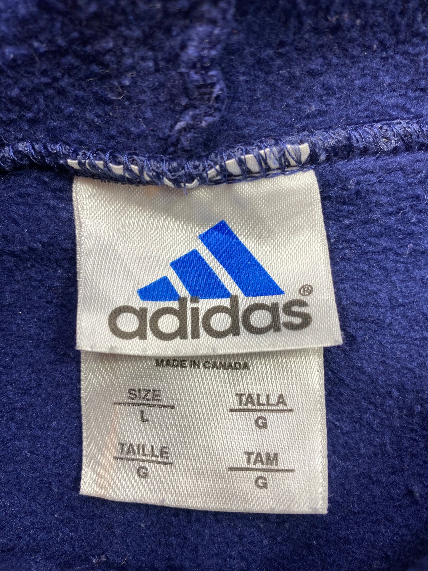 00’ Adidas Vintage Hoodie Sweat-Shirt / 5072