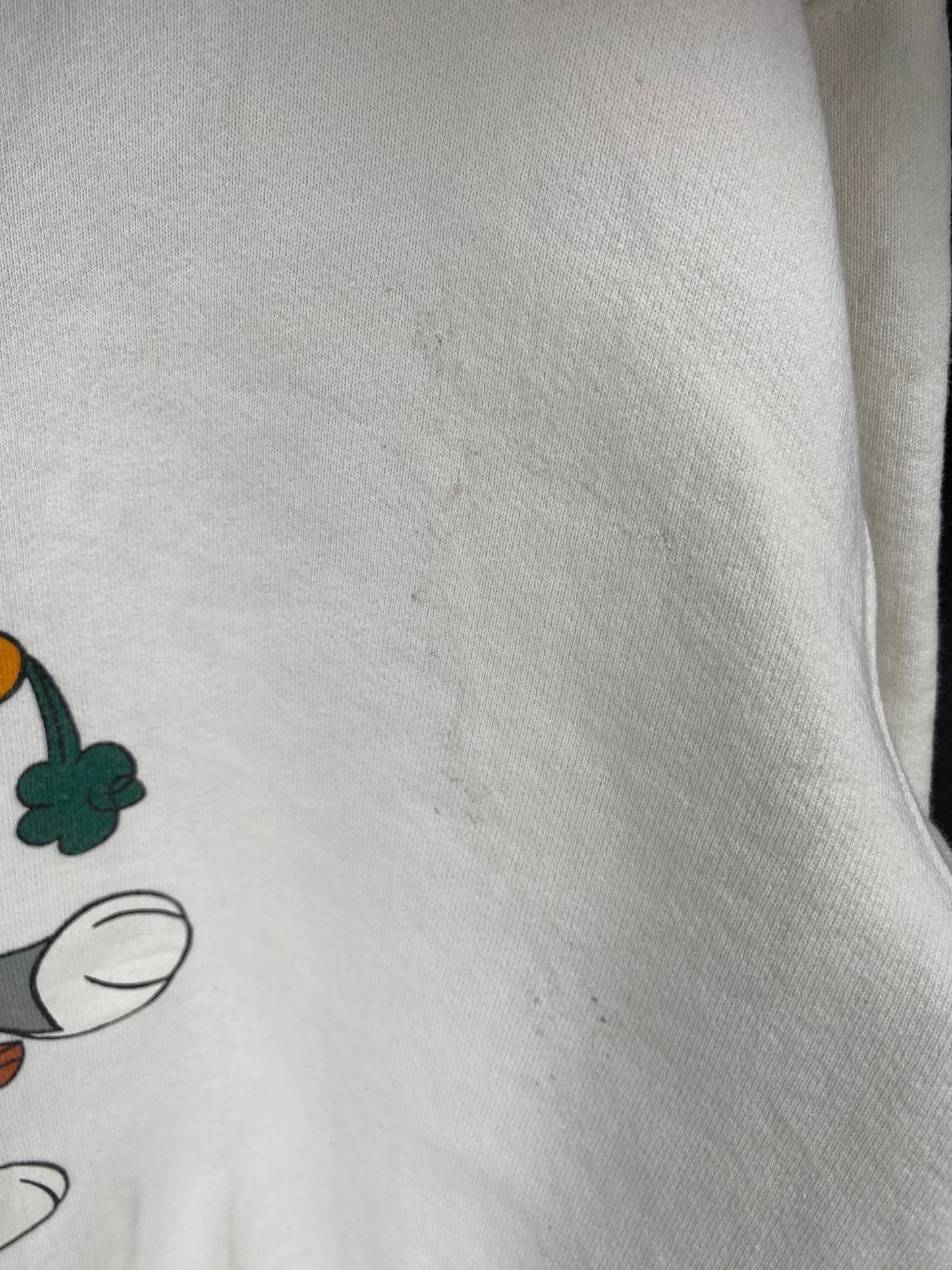 1991 LOONEY TUNES BUGS BUNNY Made in USA Size L Vintage Sweat-Shirt / K2944