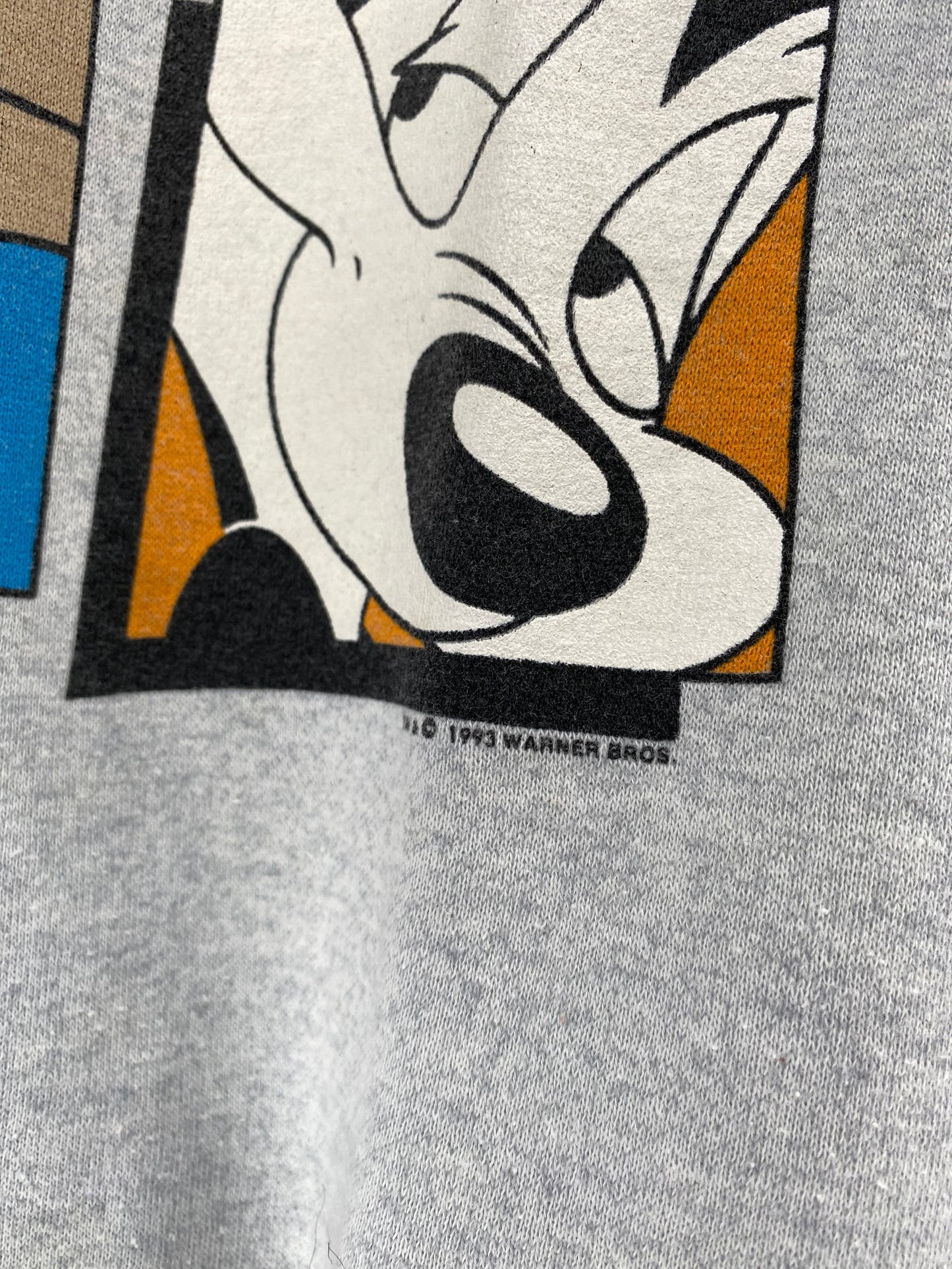 1993 LOONEY TUNES Size M Vintage Sweat-shirt / E1327S