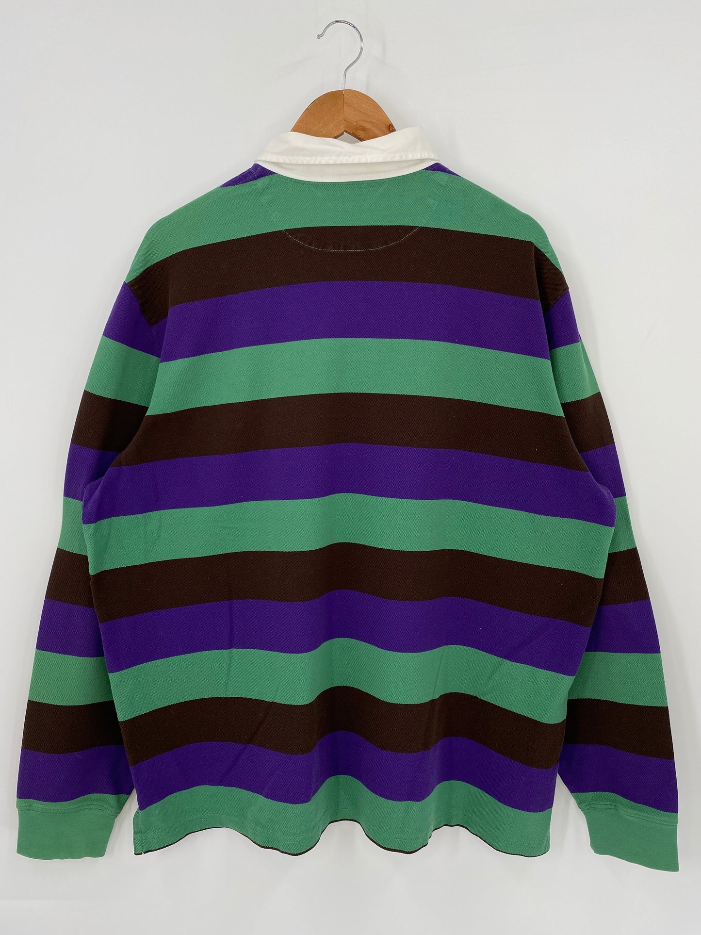 .90’s POLO GOLF RALPH LAUREN Size XXL Vintage Rugby-Shirt / A6297