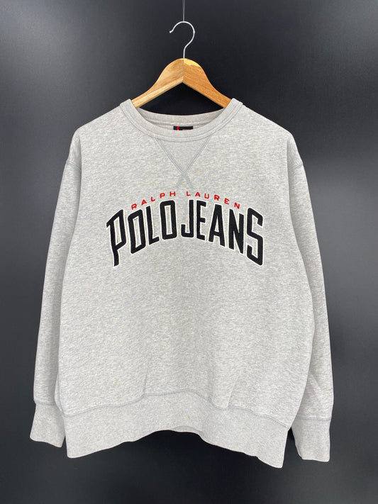 00' RALPH LAUREN POLO JEANS Size M Vintage Sweat-shirt / A6858