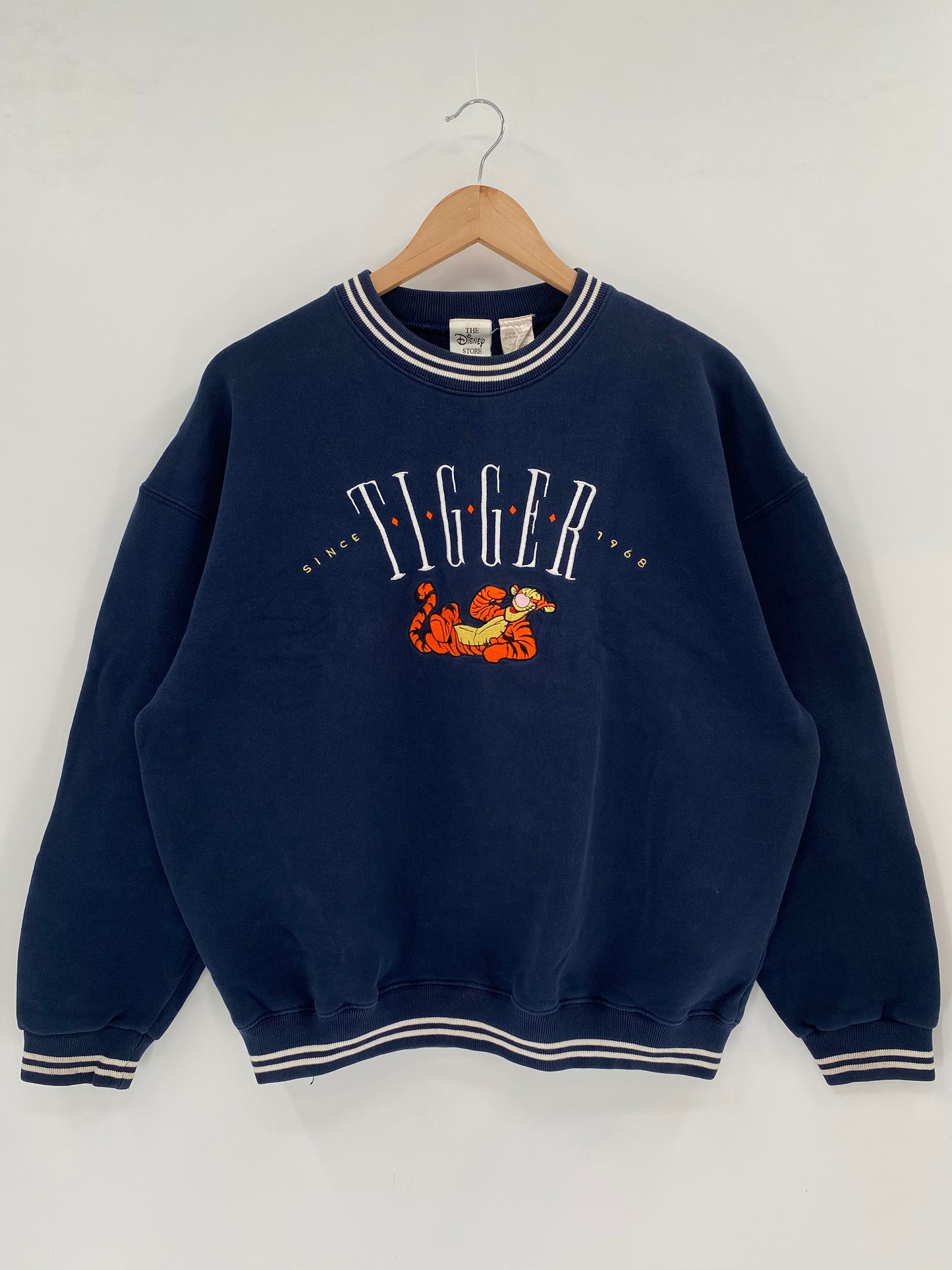 00' DISNEY TIGGER Size M Vintage Sweat-shirt / K2204