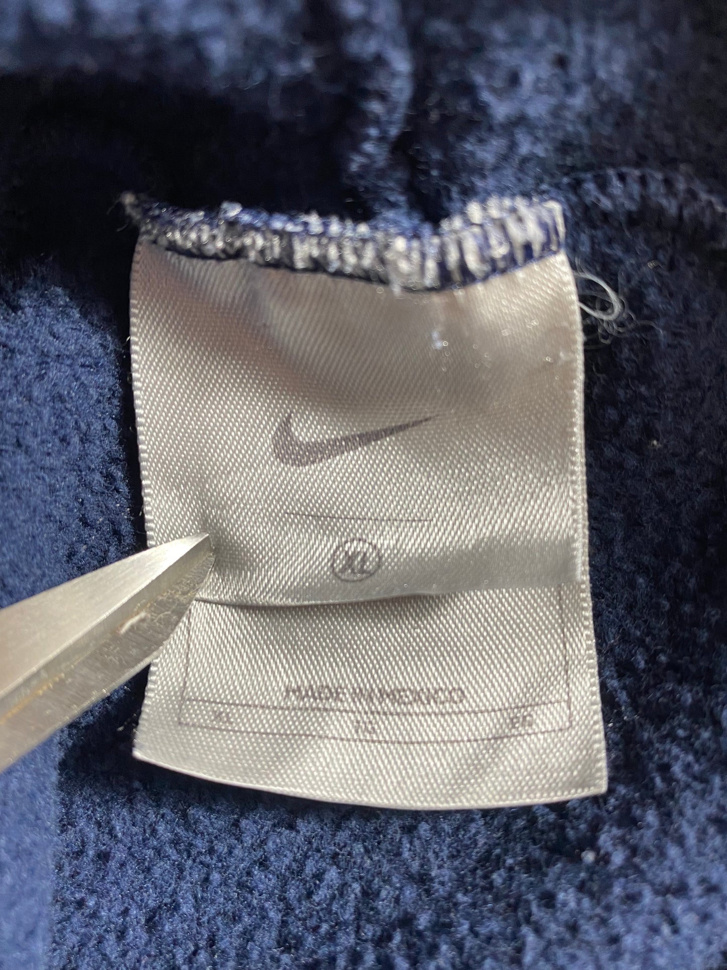 90’s NIKE CENTER SWOOSH Size XL Vintage Hoodie Sweat-shirt / K2131