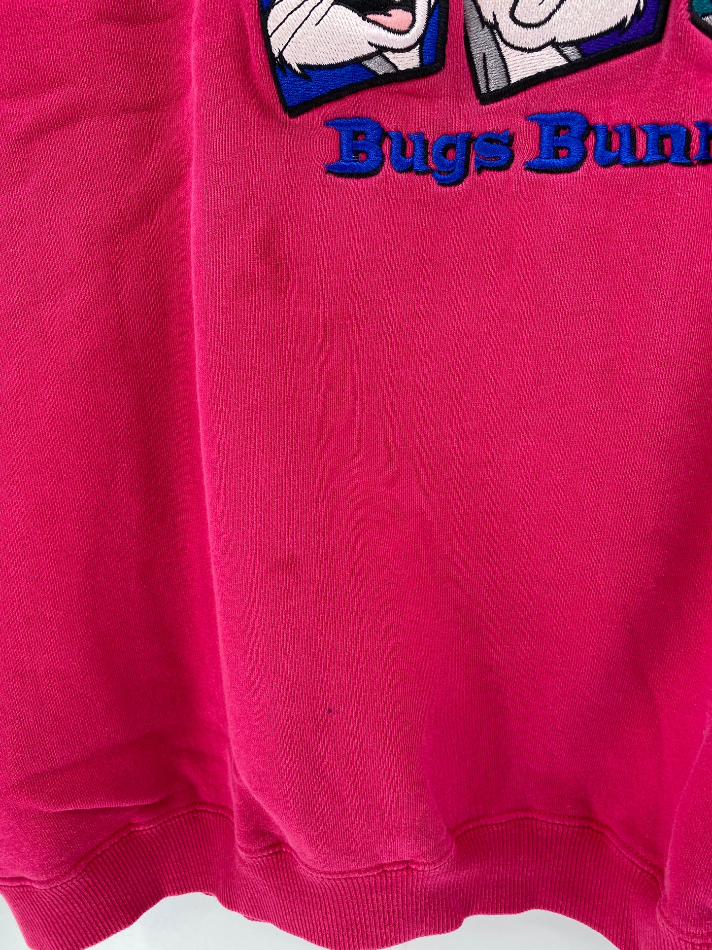 1996' LOONEY TUNES BUGS BUNNY Size XL Vintage Sweat-shirt / K3628