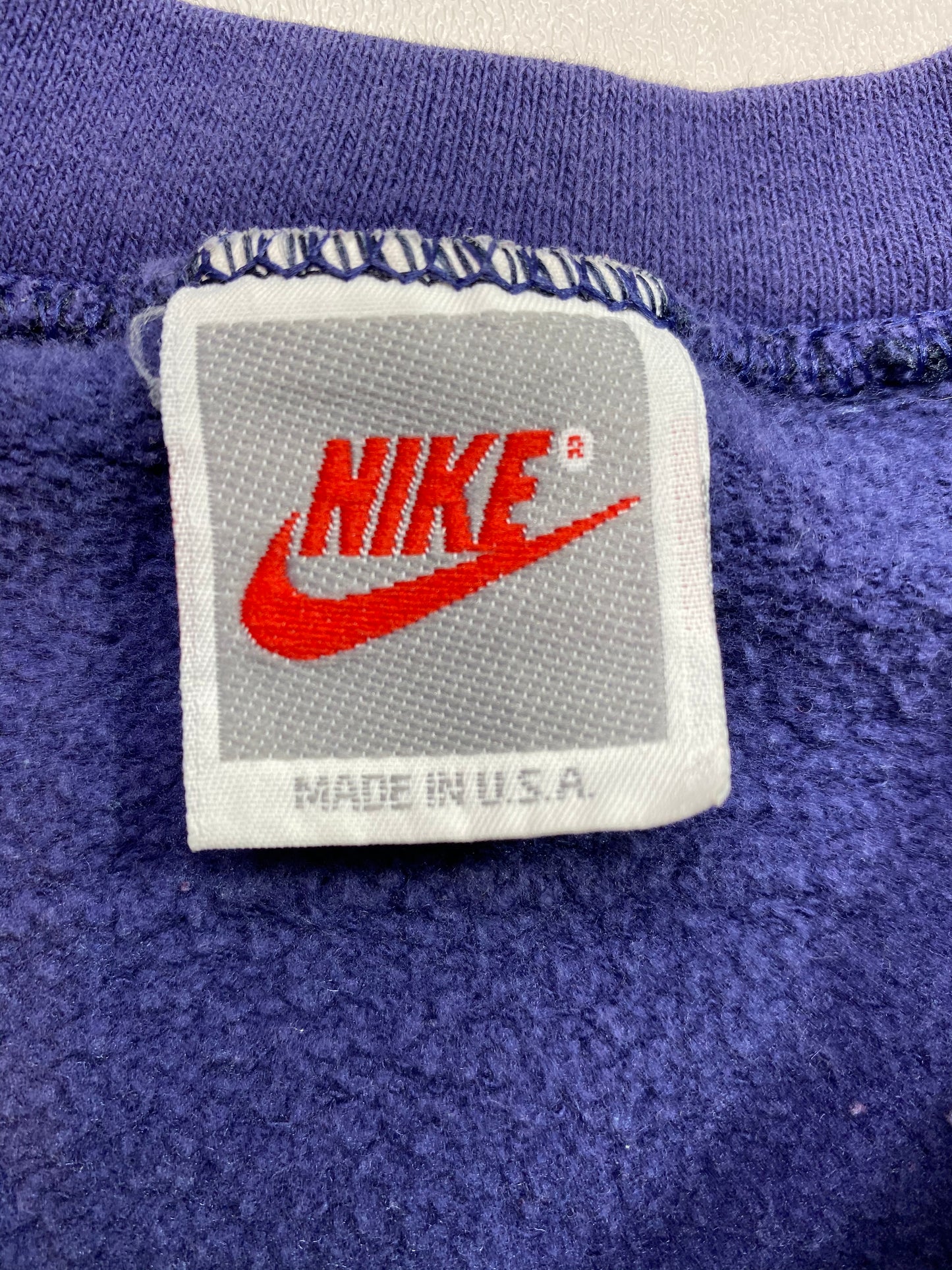 90’s NIKE Size M Made in USA Vintage Sweat-Shirt / 5437