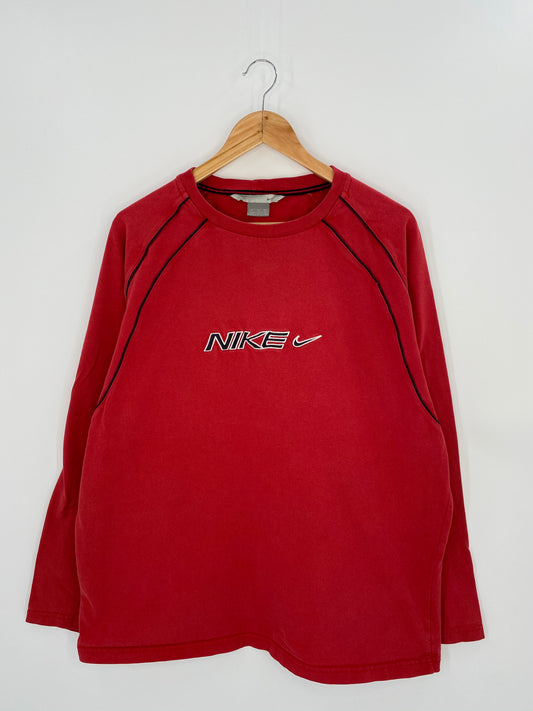 00’ NIKE Size XL Vintage Long Sleeve T-Shirt / 7536