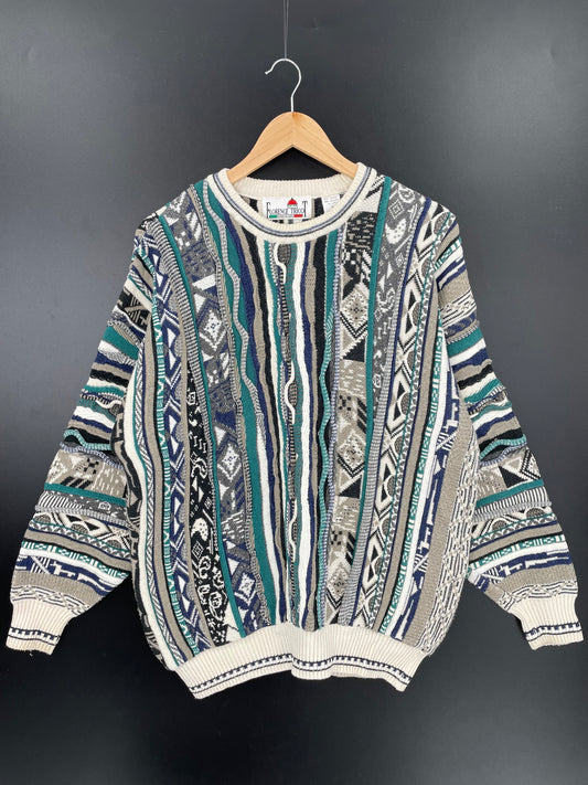 Vintage 3D COOGI- Style Size L Knit Sweater / K1744