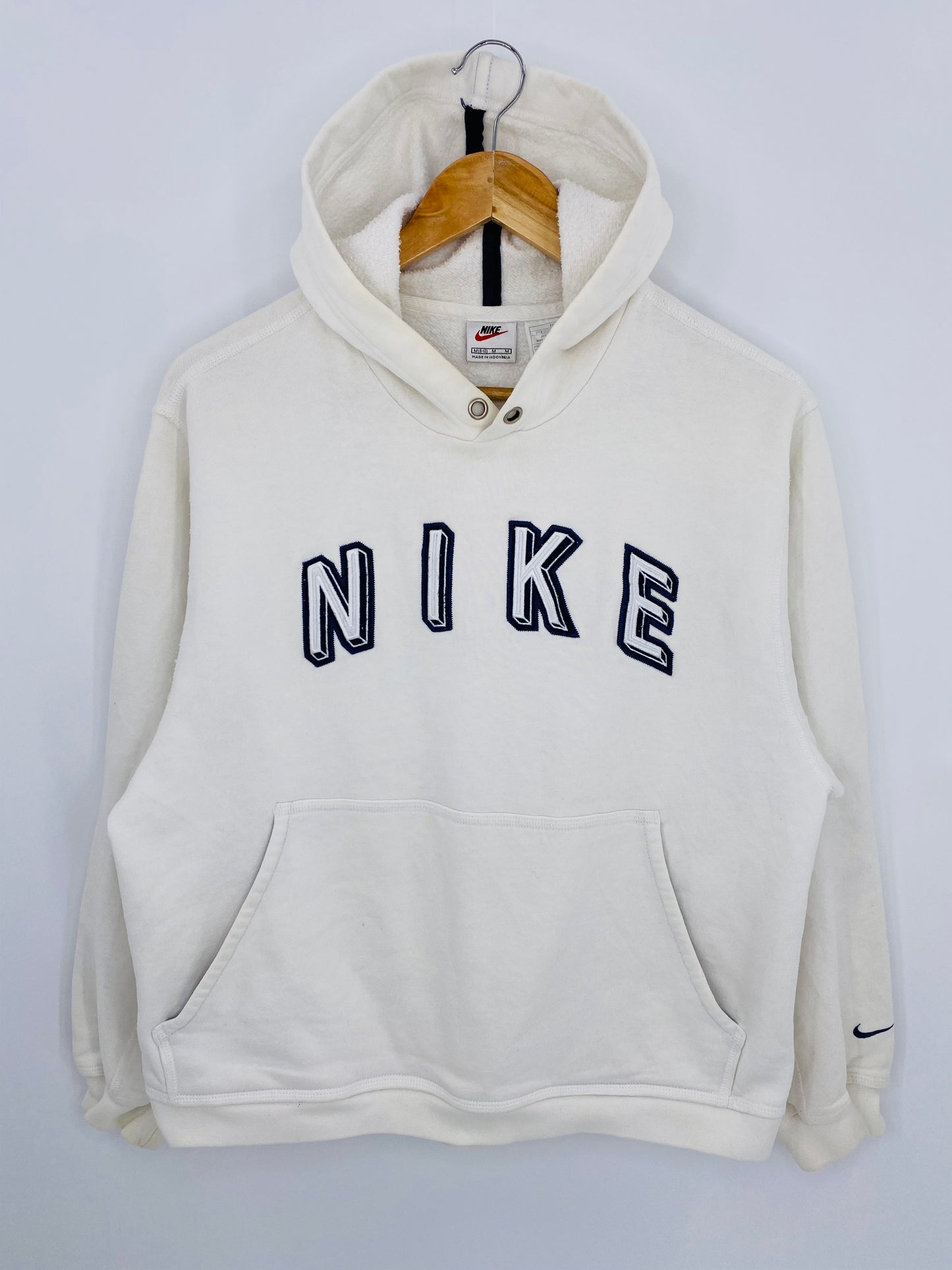 90’s NIKE Size Ladies M Vintage Hoodie Sweat-shirt / 6716