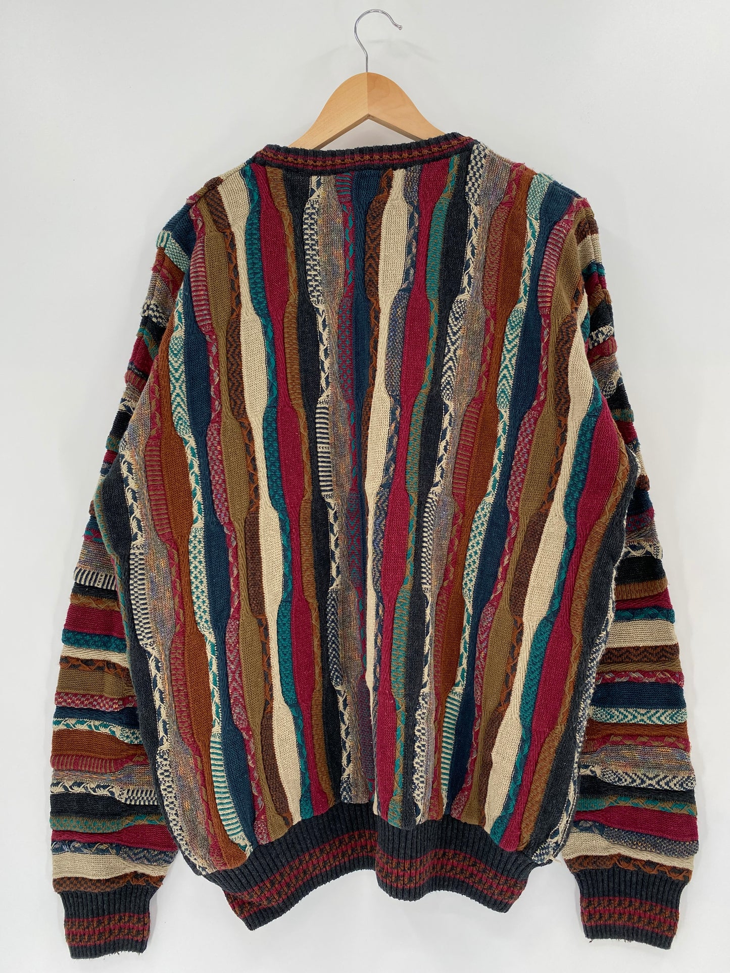 Vintage 3D COOGI- Style Size No tag(Approx.XL) Knit Sweater / K1518