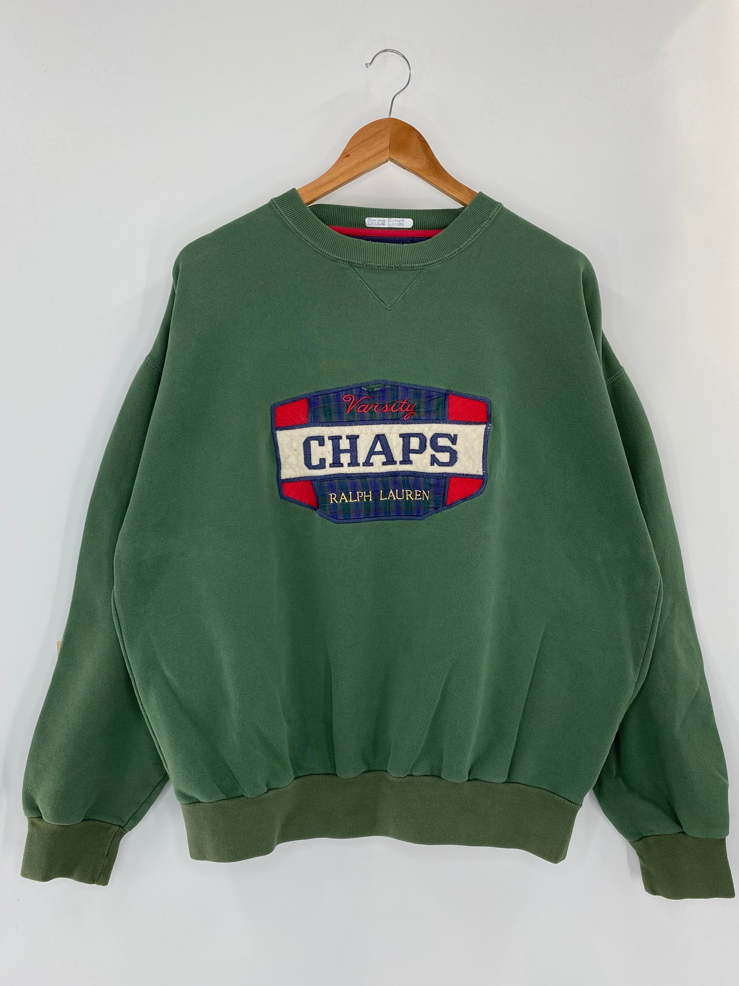 90’s CHAPS RALPH LAUREN Size M Vintage Sweat-shirt / K3821
