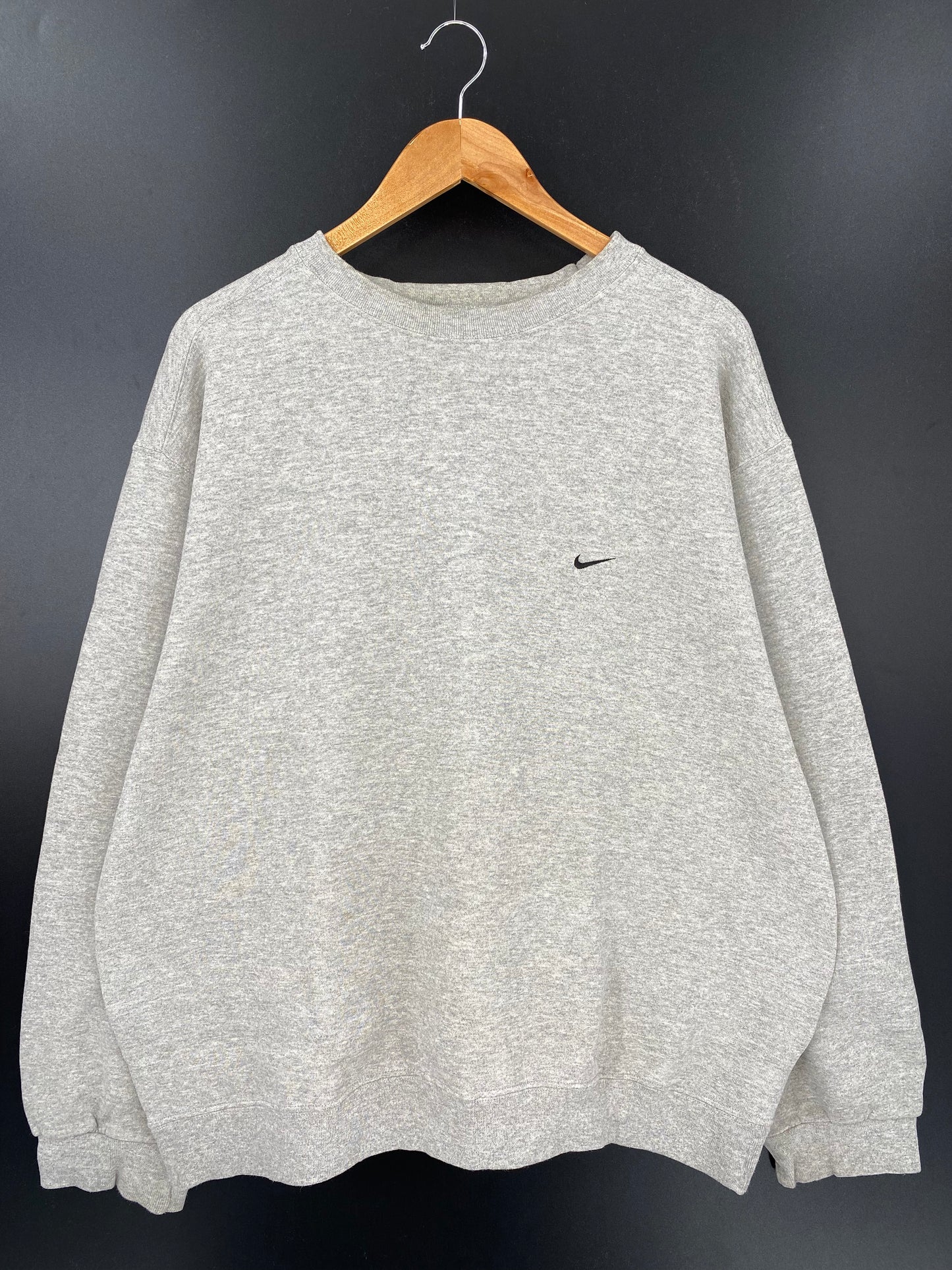 90’s NIKE MINI SWOOSH Size XL Vintage Sweat-Shirts / K2406