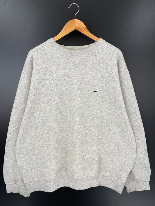 90’s NIKE MINI SWOOSH Size XL Vintage Sweat-Shirts / K2406